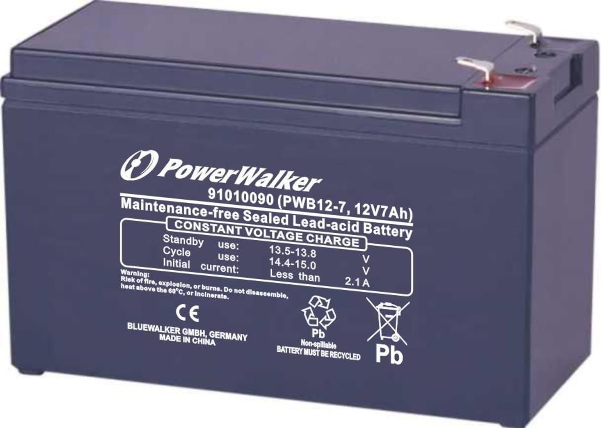 

PowerWalker Battery 12V/7Ah PWB12-7