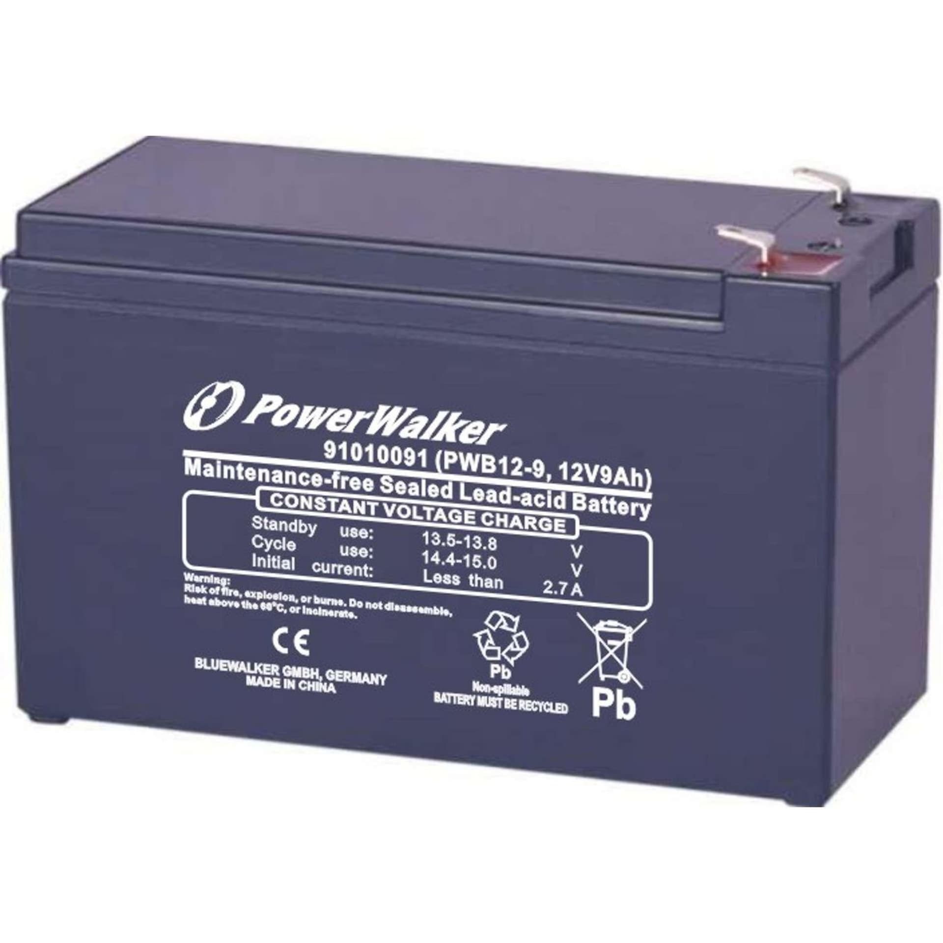 

PowerWalker Battery 12V/9Ah PWB12-9