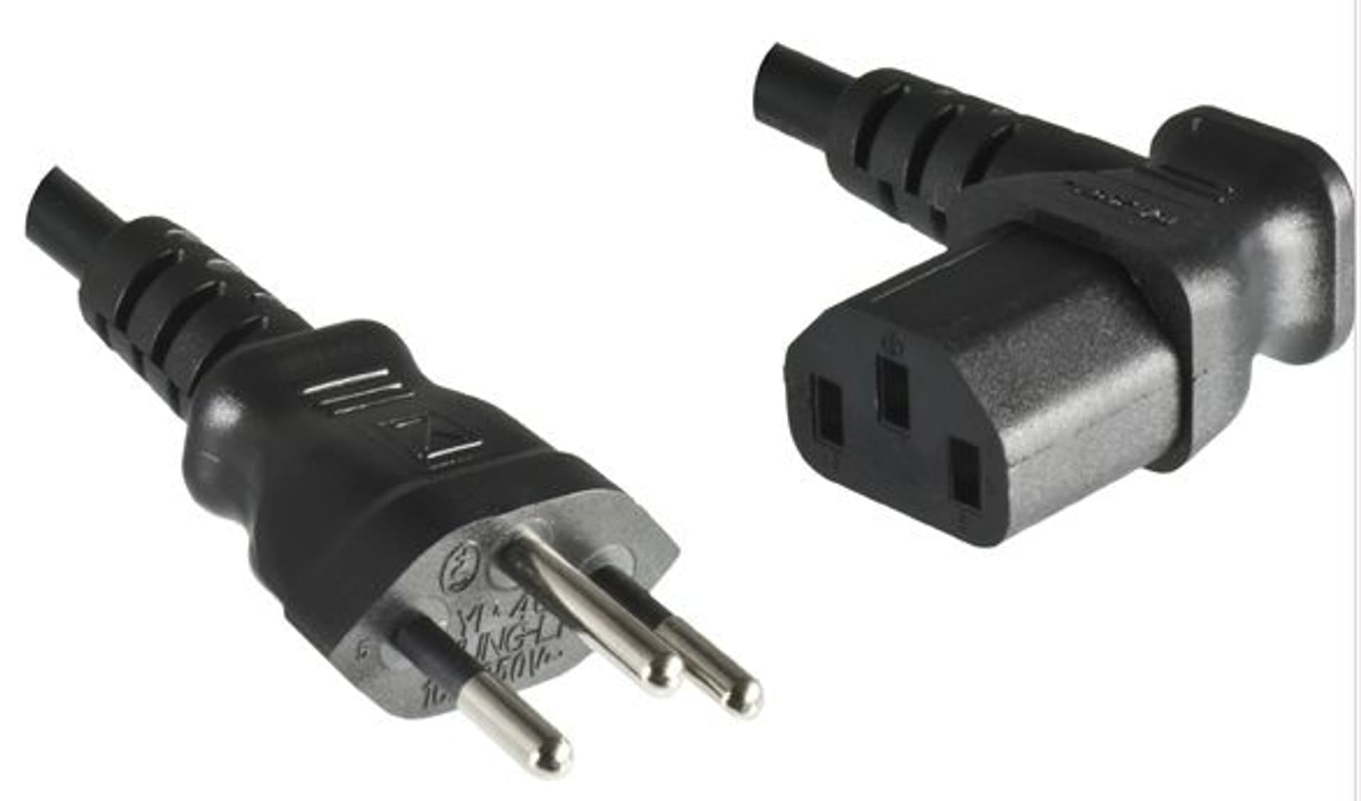

MicroConnect Power Cord Swiss - C13 90°1.8m