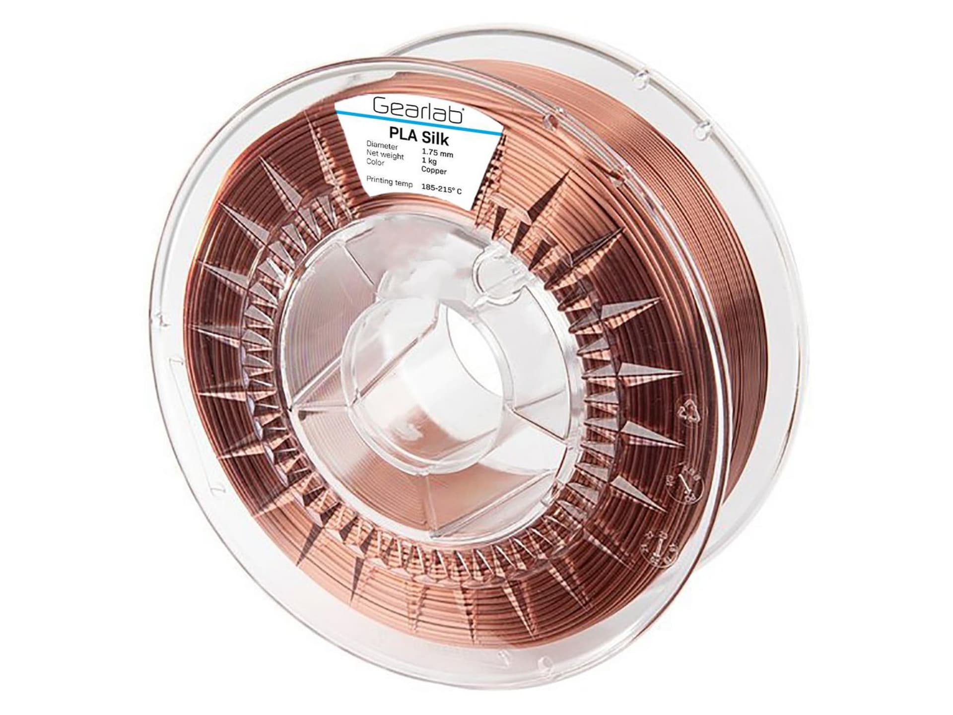 

Gearlab PLA Silk 1,75mm 1KG Copper
