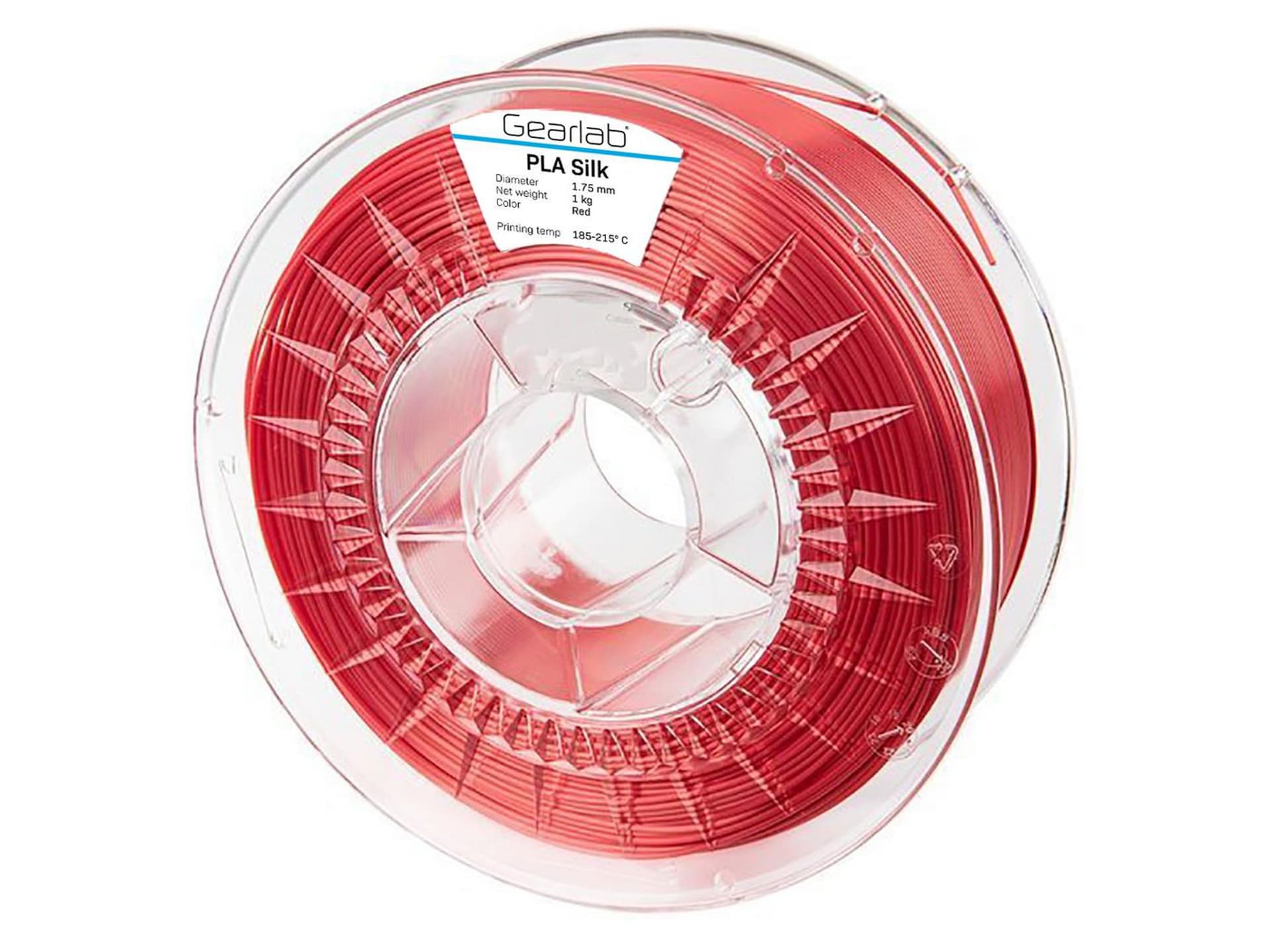 

Gearlab PLA Silk 1,75mm 1KG Red