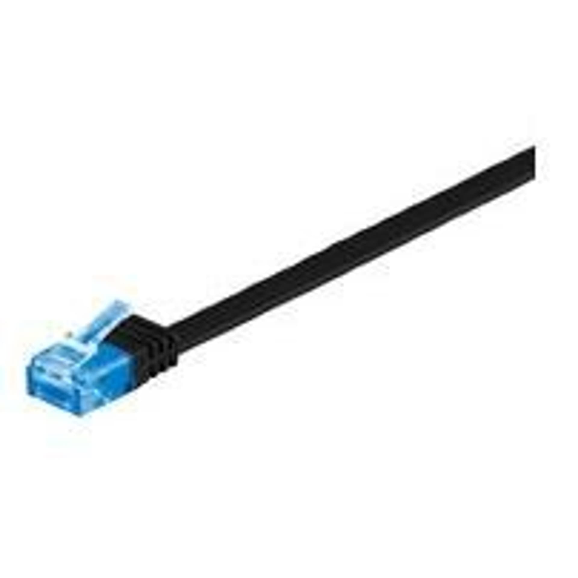 

MicroConnect U/UTP CAT6A 2M Black Flat