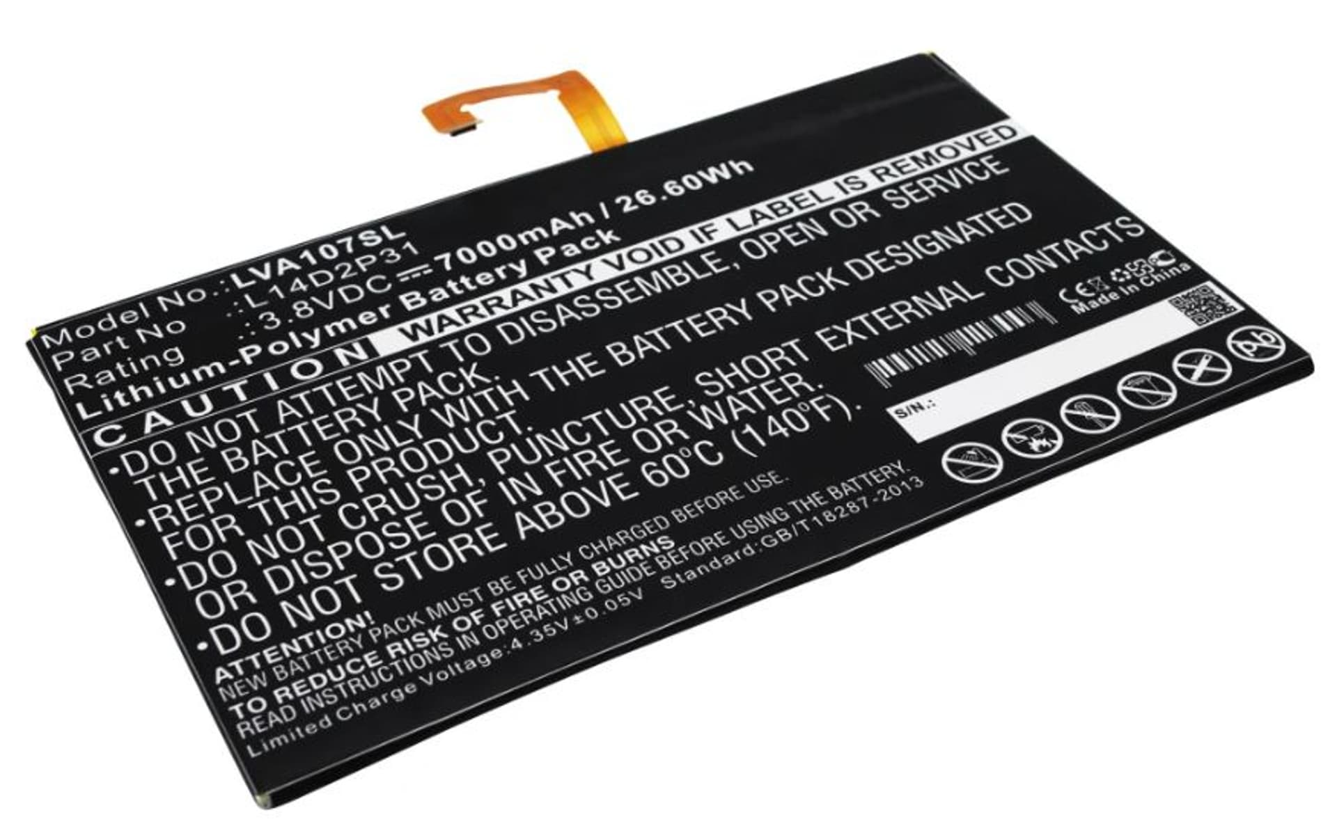 

Lenovo Battery 26 WH 2 Cell