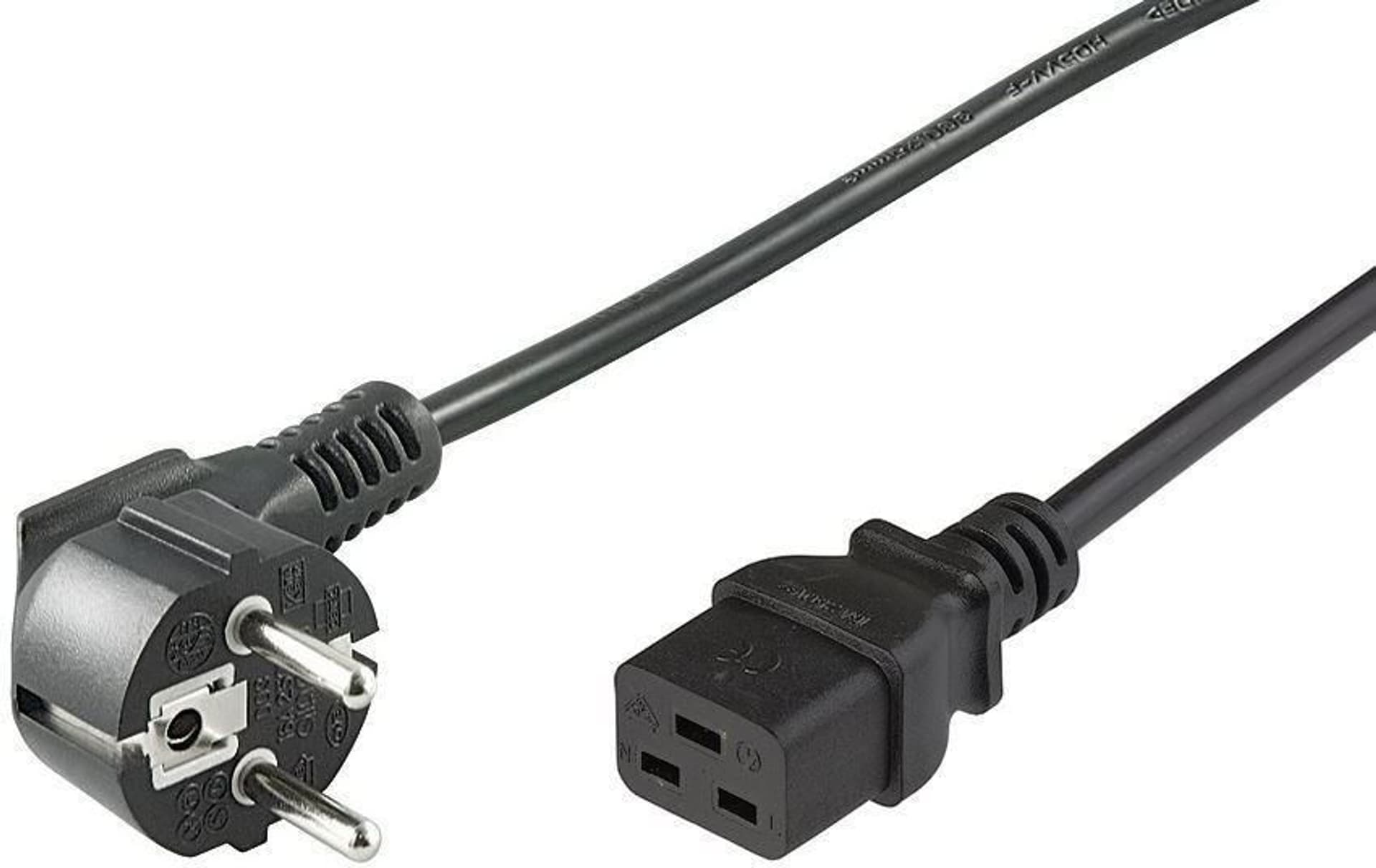 

MicroConnect Power Cord CEE 7/7 - C19 5m