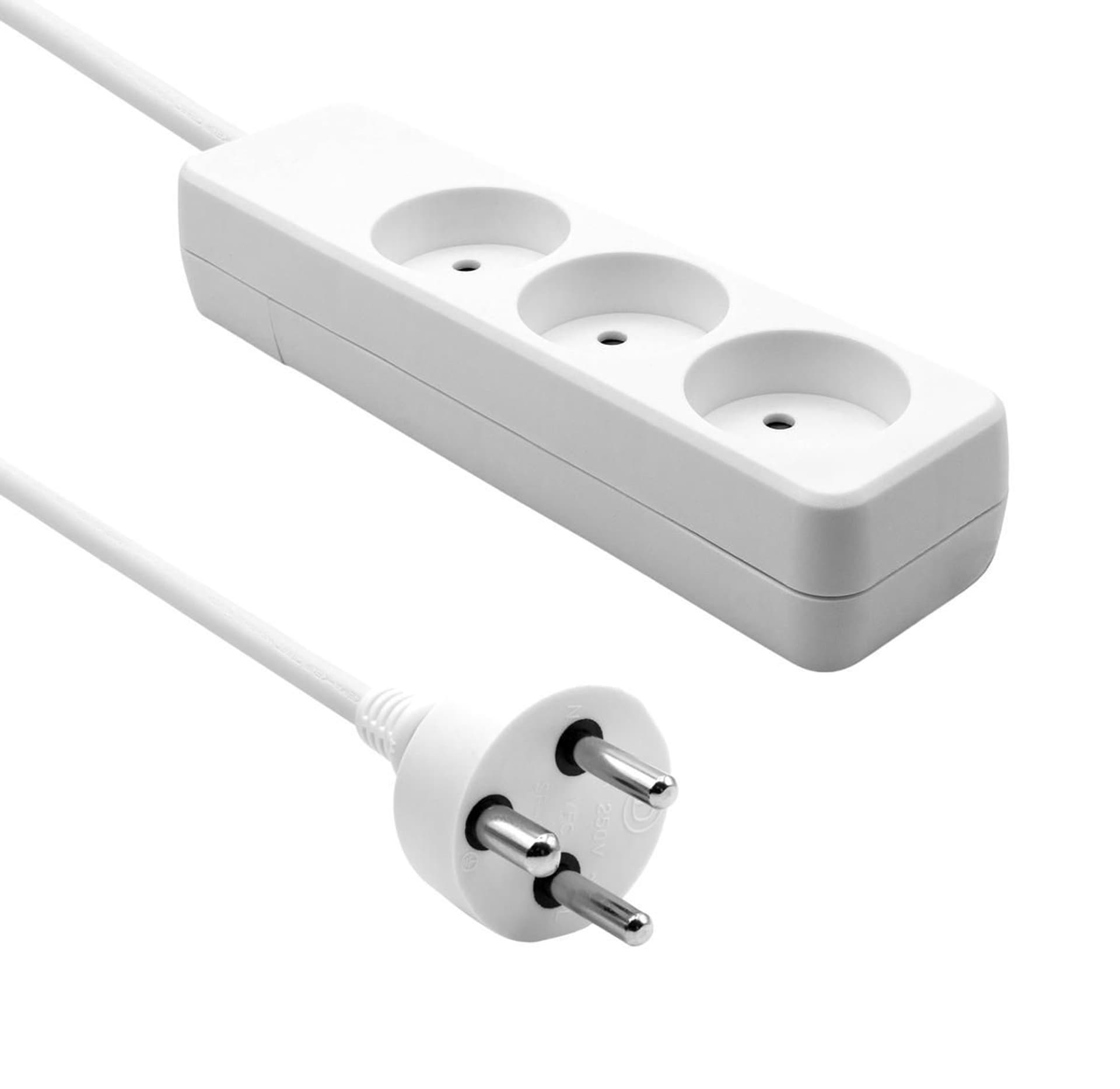 

ProXtend Danish Power Strip 3-way 2M