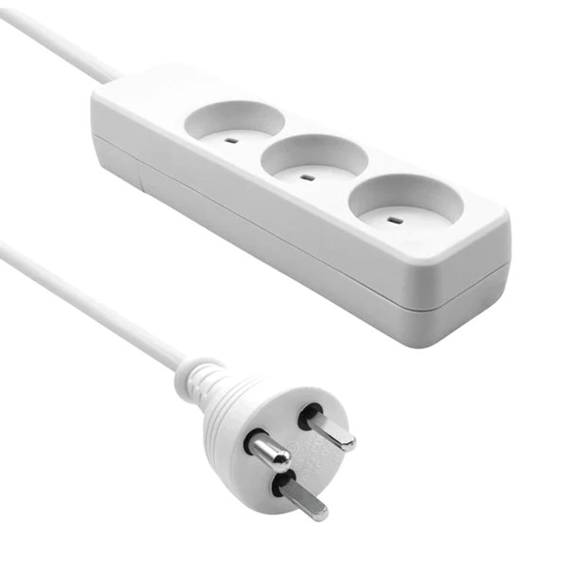 

MicroConnect 3-way Danish Power Strip 3m