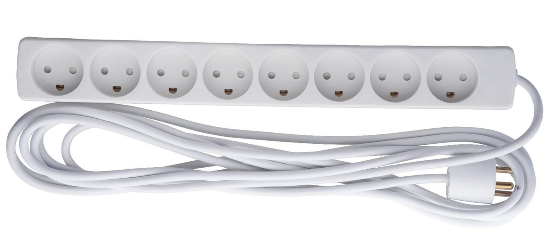 

MicroConnect 8-way Danish Power Strip 5m