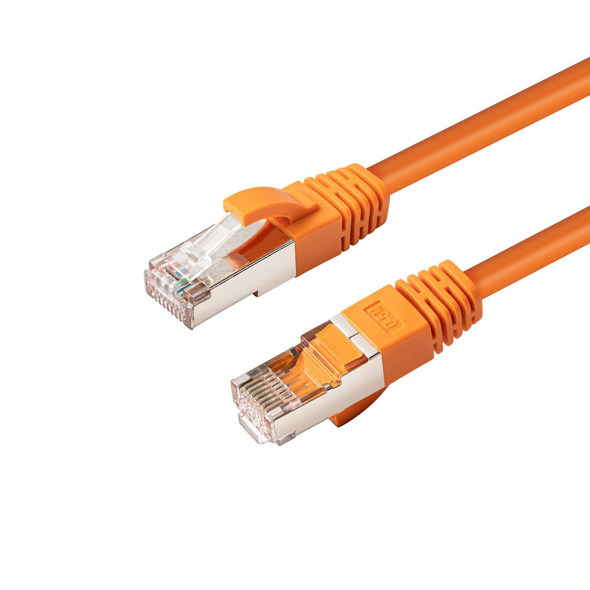 

MicroConnect CAT6A S/FTP 0.5m Orange LSZH