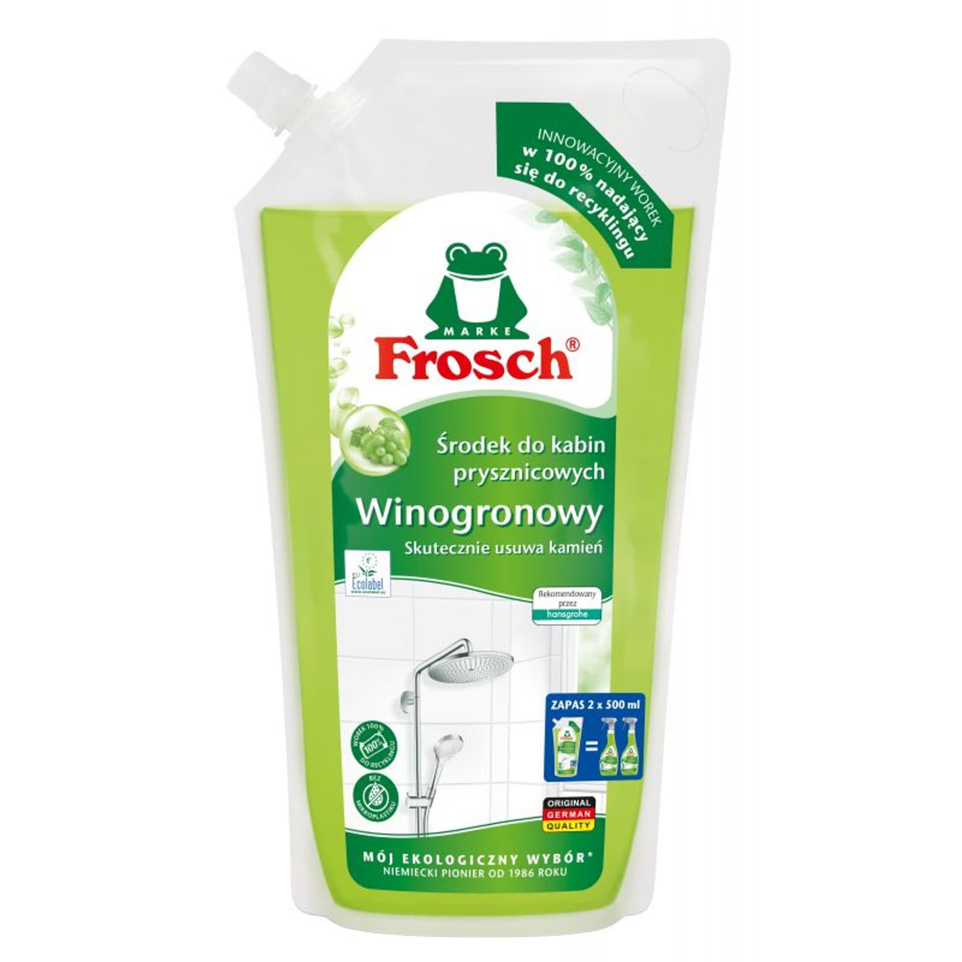 

FROSCH 1L Płyn do kabin prysznicowych worek
