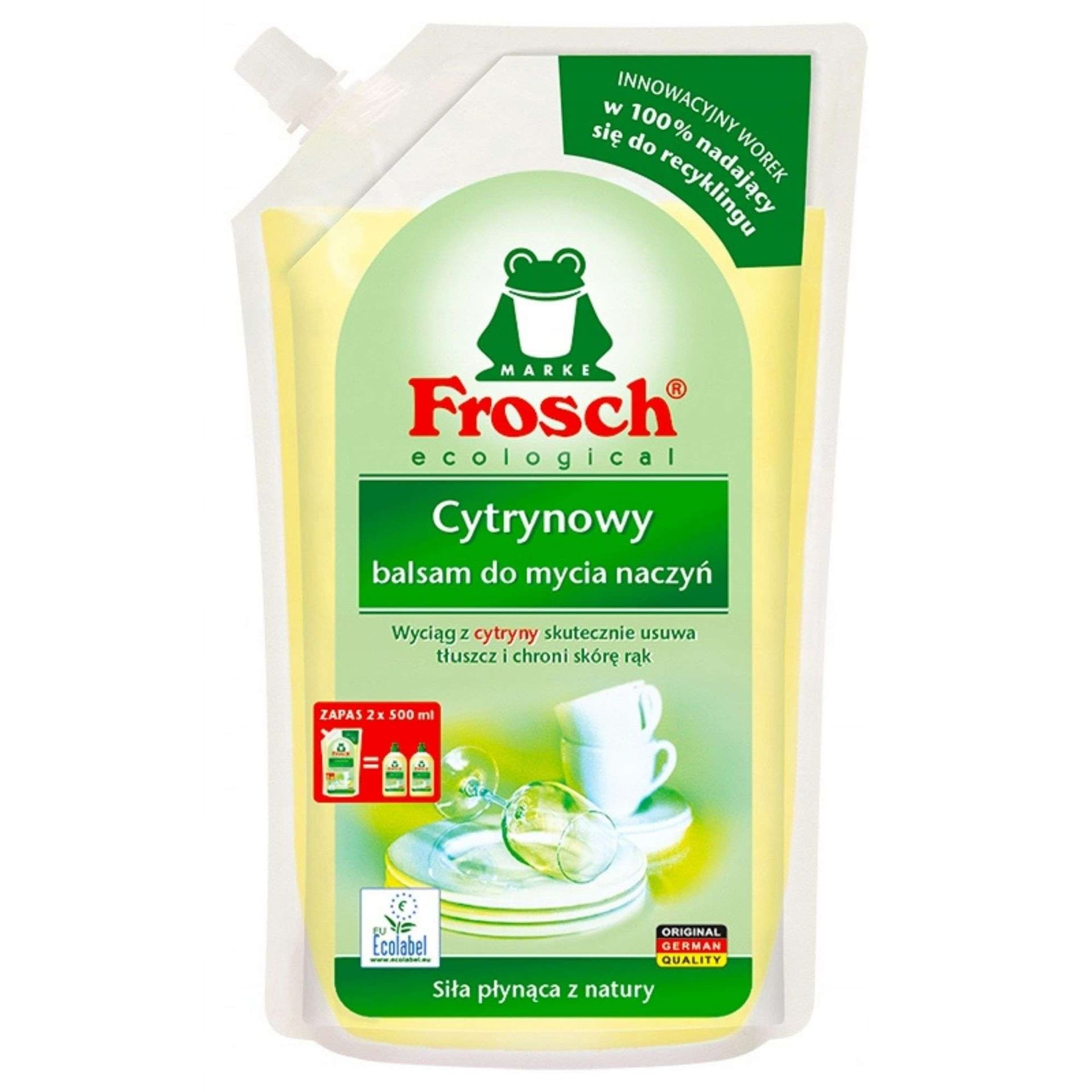 

FROSCH 1L Balsam do mycia naczyń cytrynowy worek