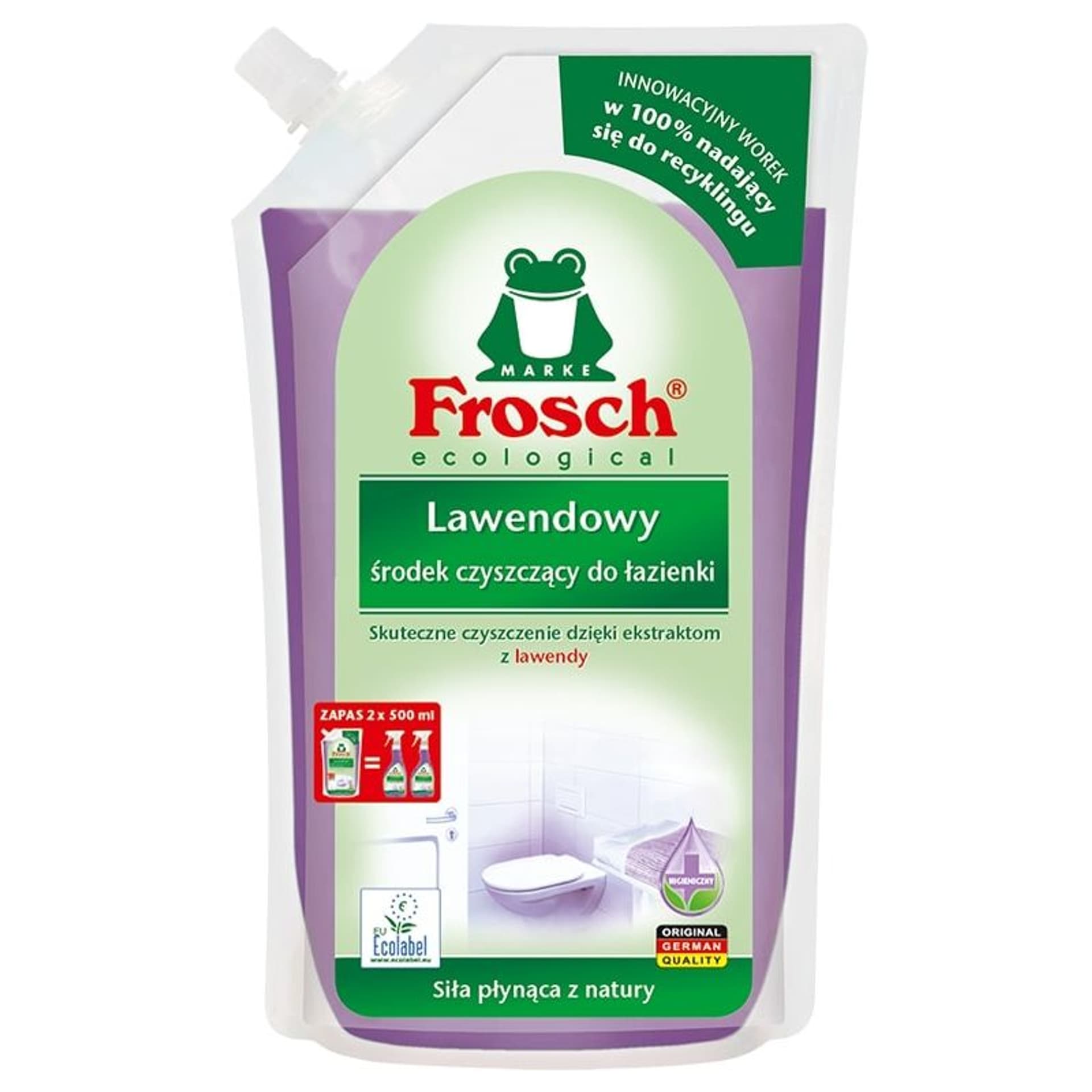 

FROSCH 1L Płyn do łazienki LAWENDA worek