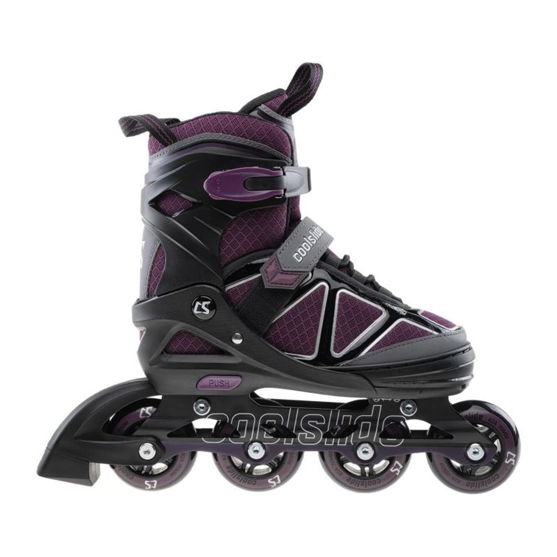 

Rolki Coolslide Butters YB Jr (kolor Czarny. Fioletowy, rozmiar 35-38)