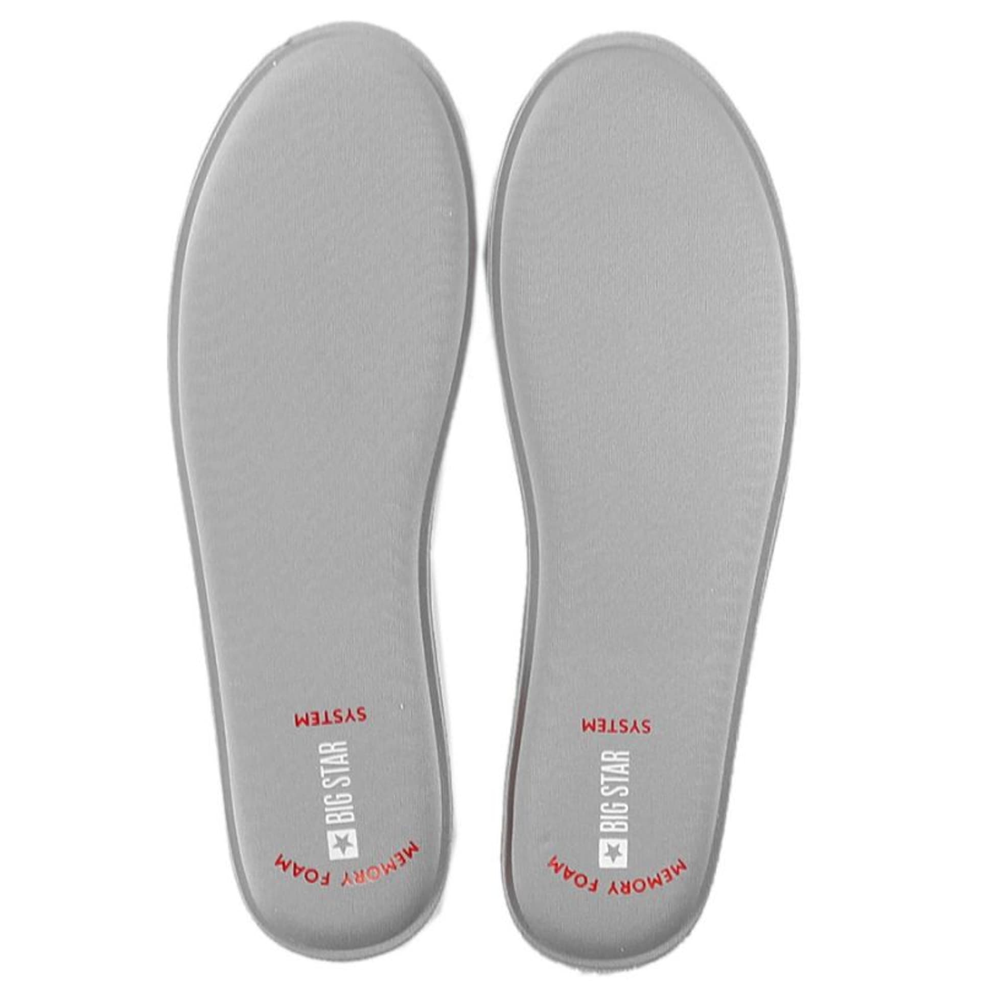 

Wkładki do butów Big Star Memory Foam System (rozmiar 45)