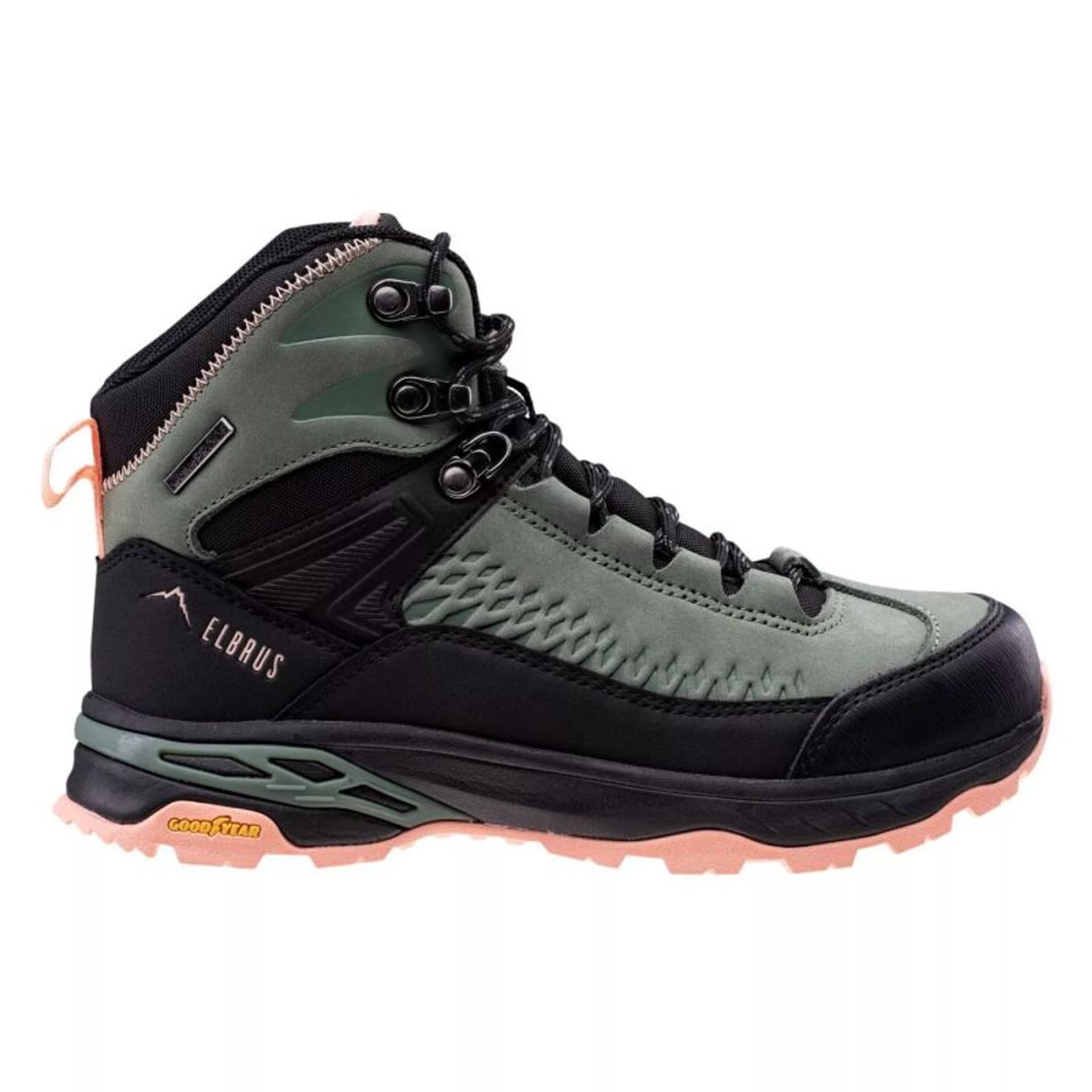 

Buty Elbrus Engen Mid WP GR W (kolor Czarny. Zielony, rozmiar 38)
