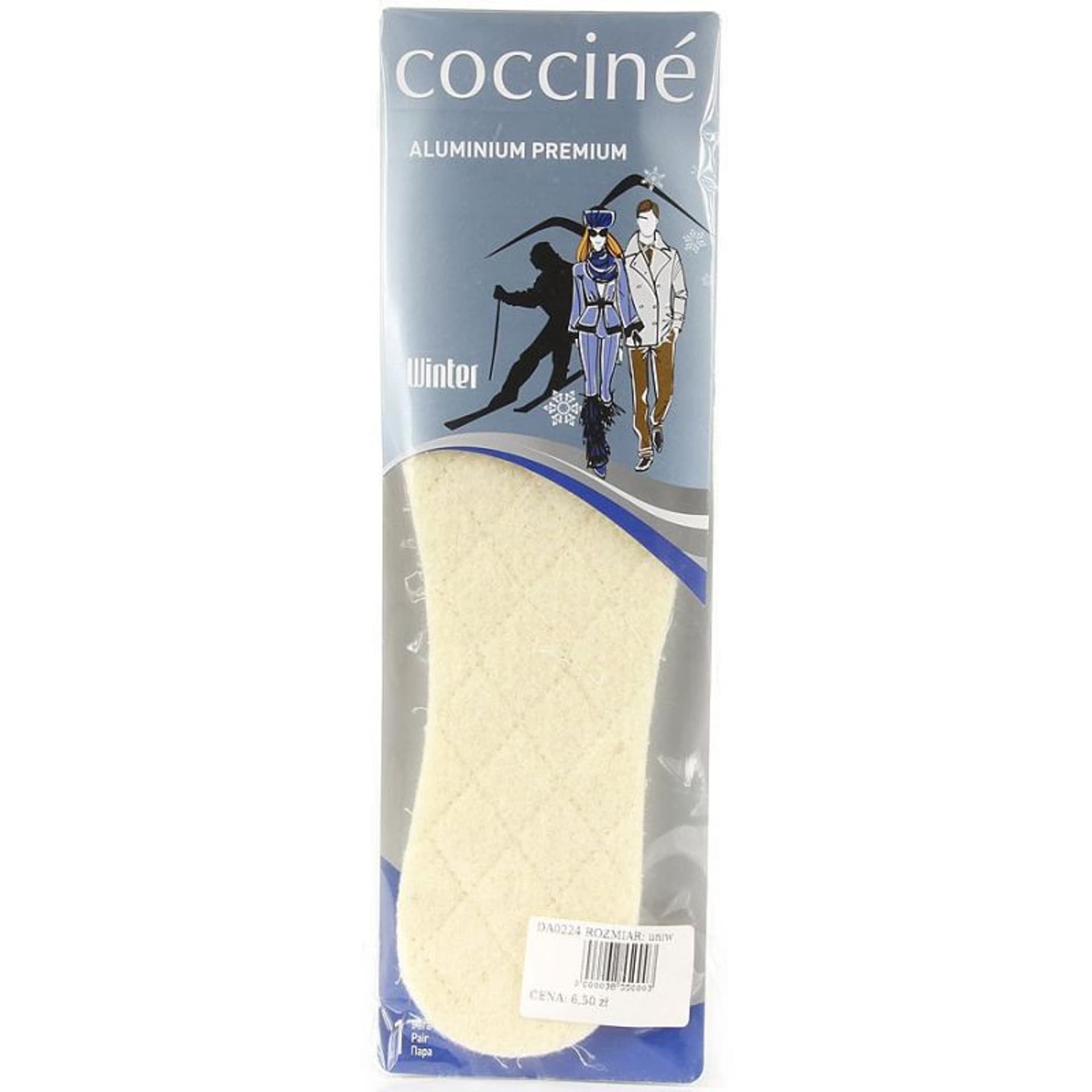

Wkładki do butów Coccine zimowe aluminiowe (kolor Beżowy/Kremowy, rozmiar 43)