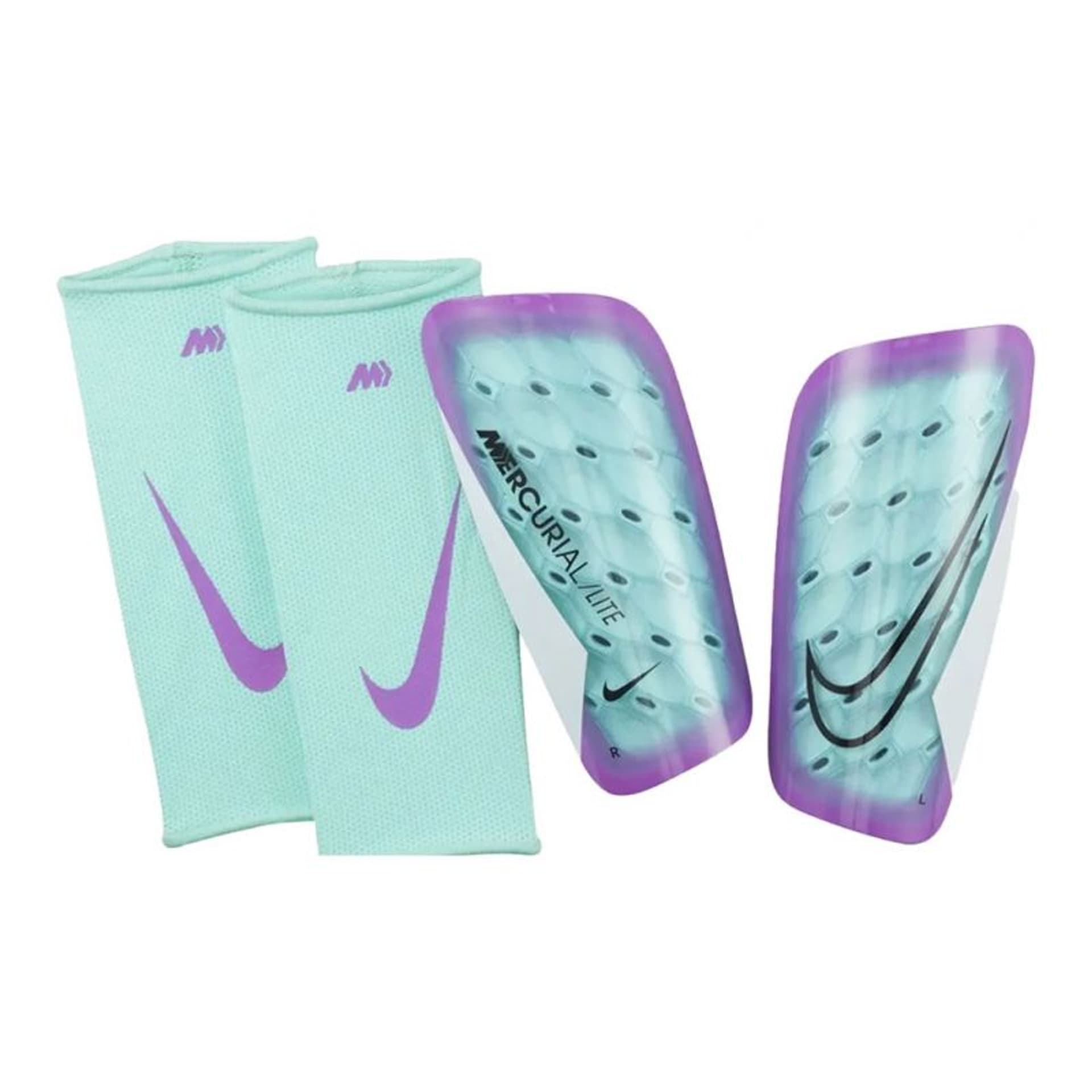 

Nagolenniki Nike Mercurial Lite DN3611-354 (kolor Niebieski, rozmiar XS (140-150cm))