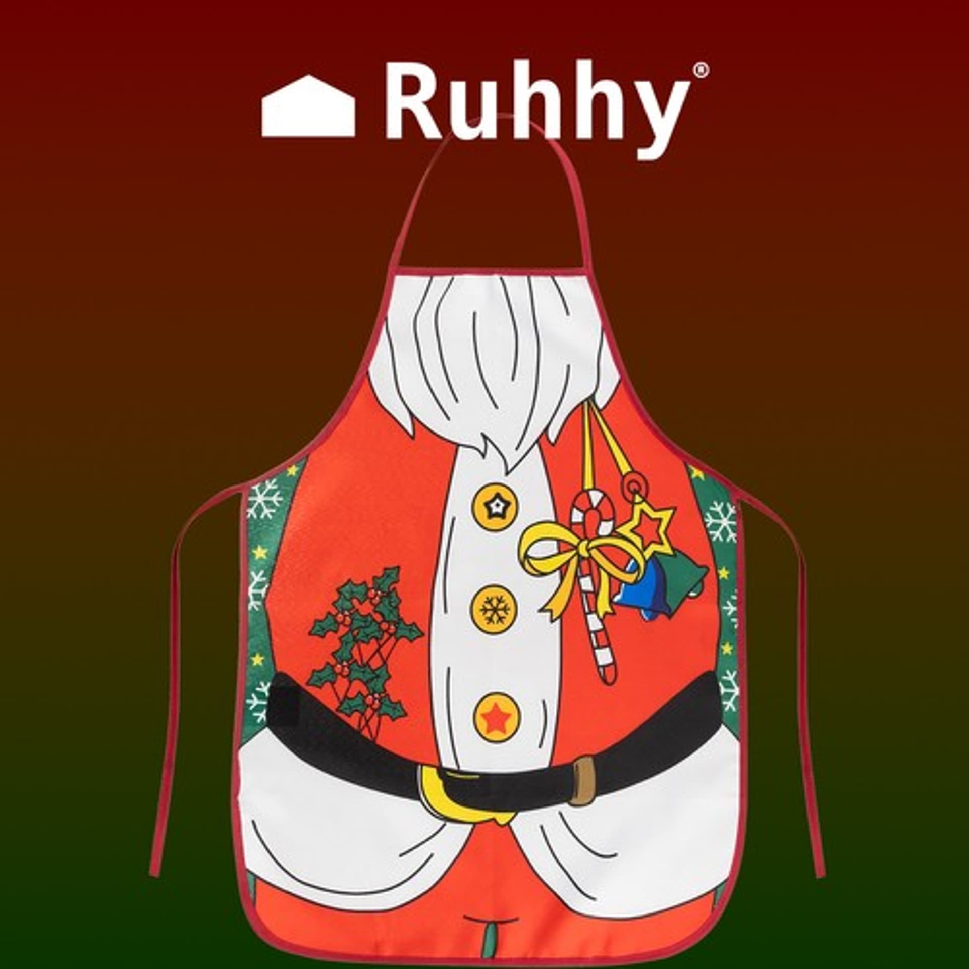 

Fartuch świąteczny- mikołaj Ruhhy 22683