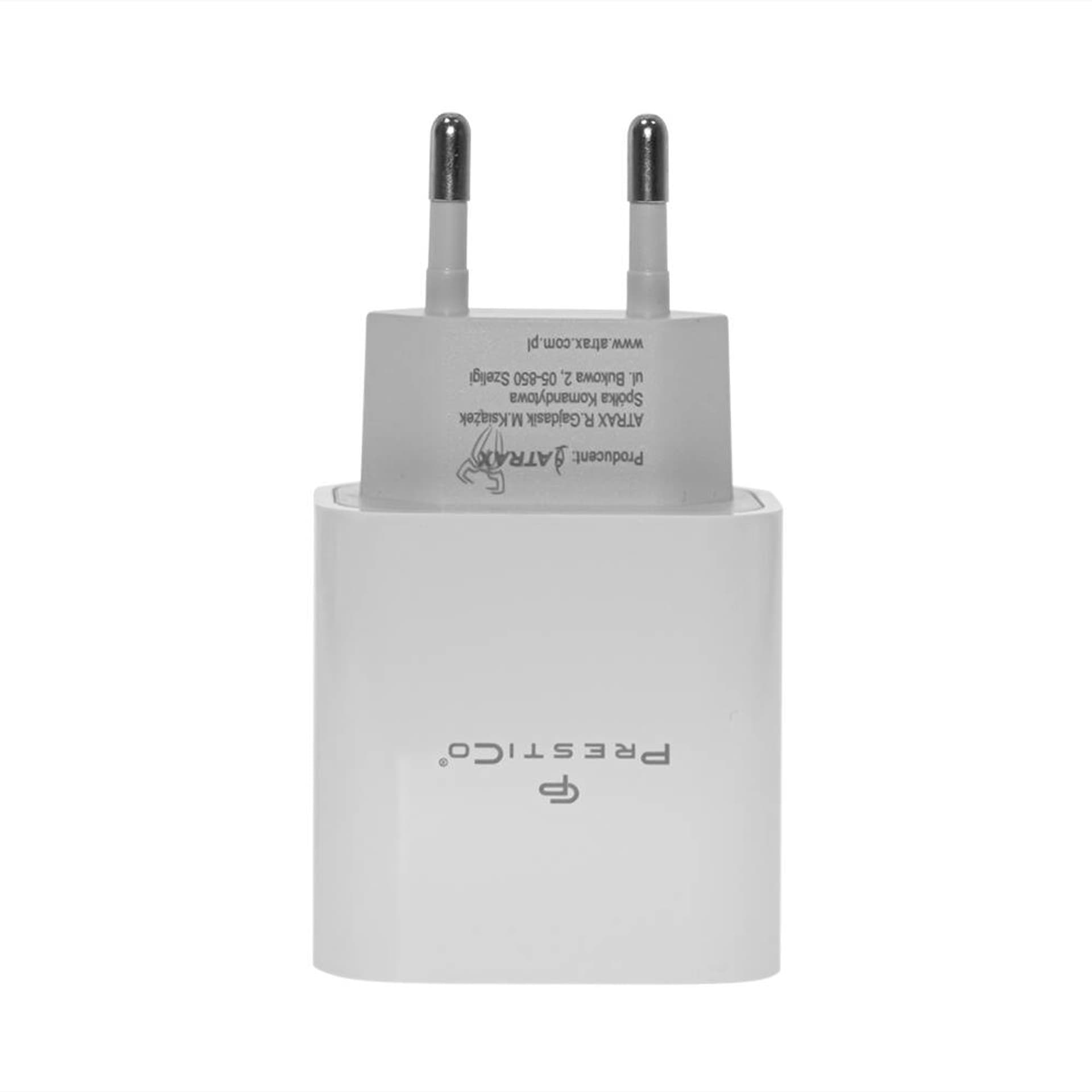 

Ładowarka Sieciowa 22,5W USB QC 3.0 Prestico F3 biała