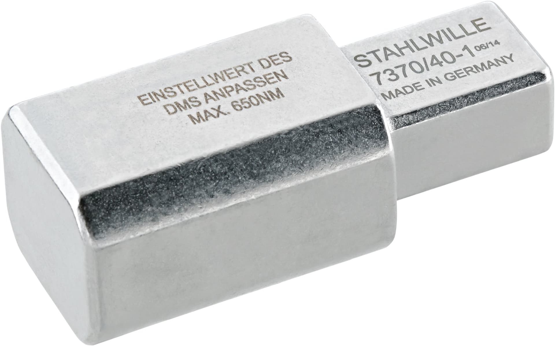 

Redukcja z 14x18mm na 24,5x28 do końcówek do kluczy dynamometrycznych STAHLWILLE