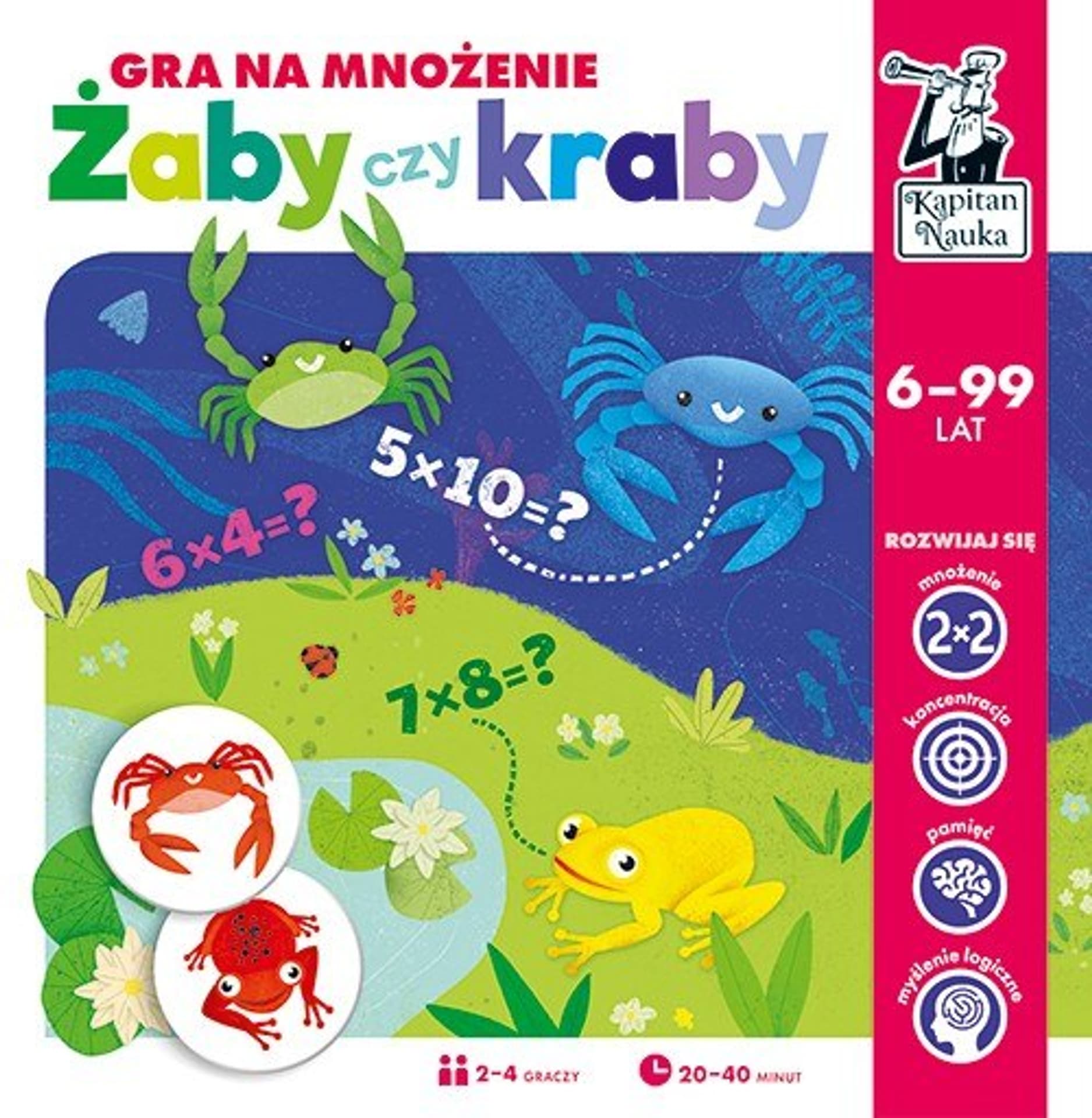 

Gra Edukacyjna "Żaby czy kraby"