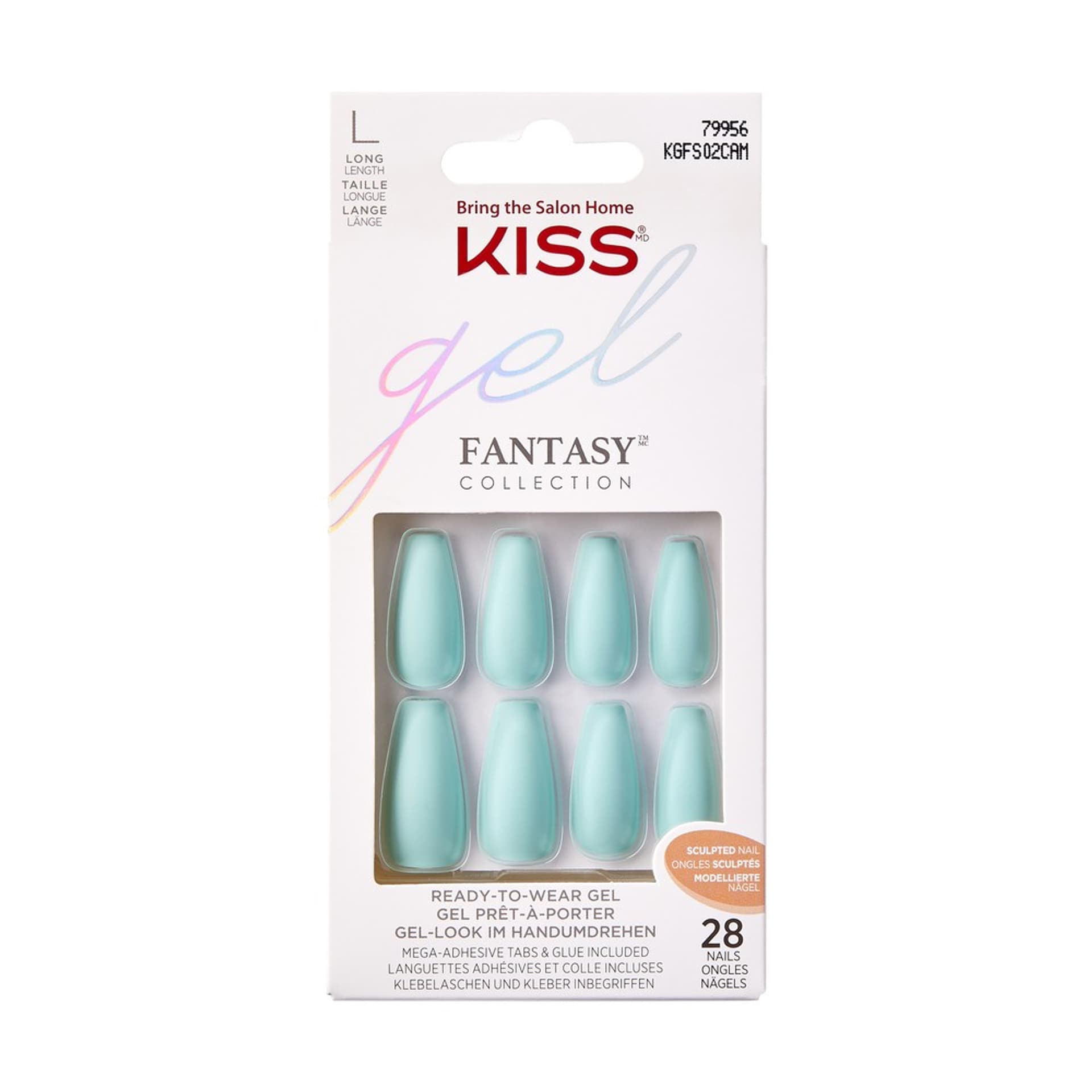 

KISS sztuczne paznokcie Gel Sculpted Nails - Back It Up