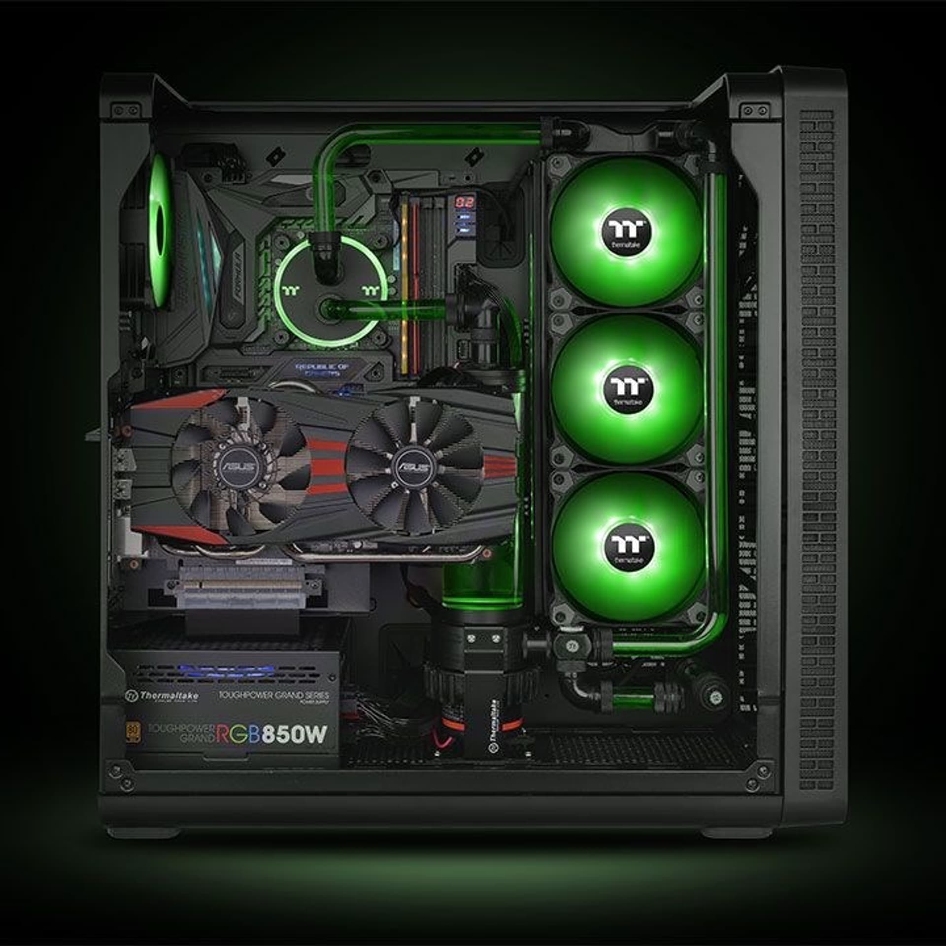 

THERMALTAKE PURE A14 LED RED CL-F110-PL14RE-A