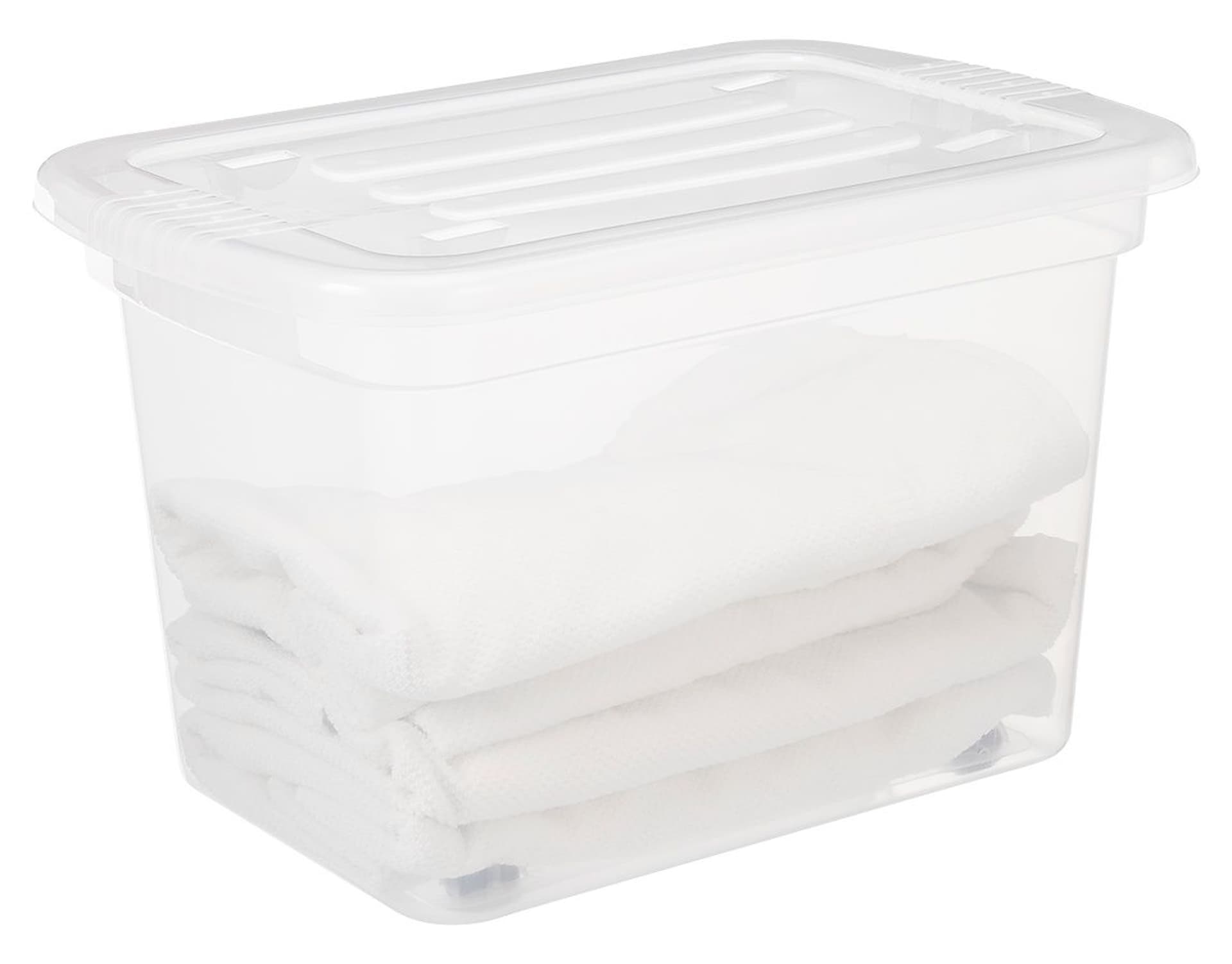 

POJEMNIK DO PRZECHOWYWANIA Z POKRYWĄ HOME BOX 52L