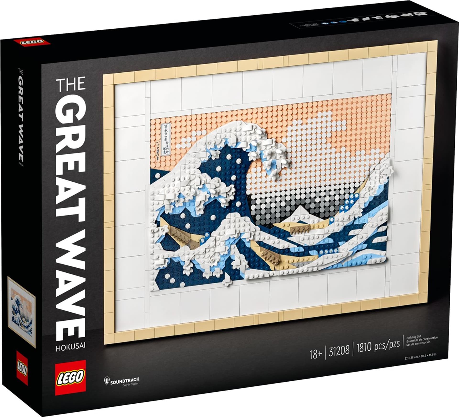 

Lego ART 31208 Wielka fala z Kanagawy