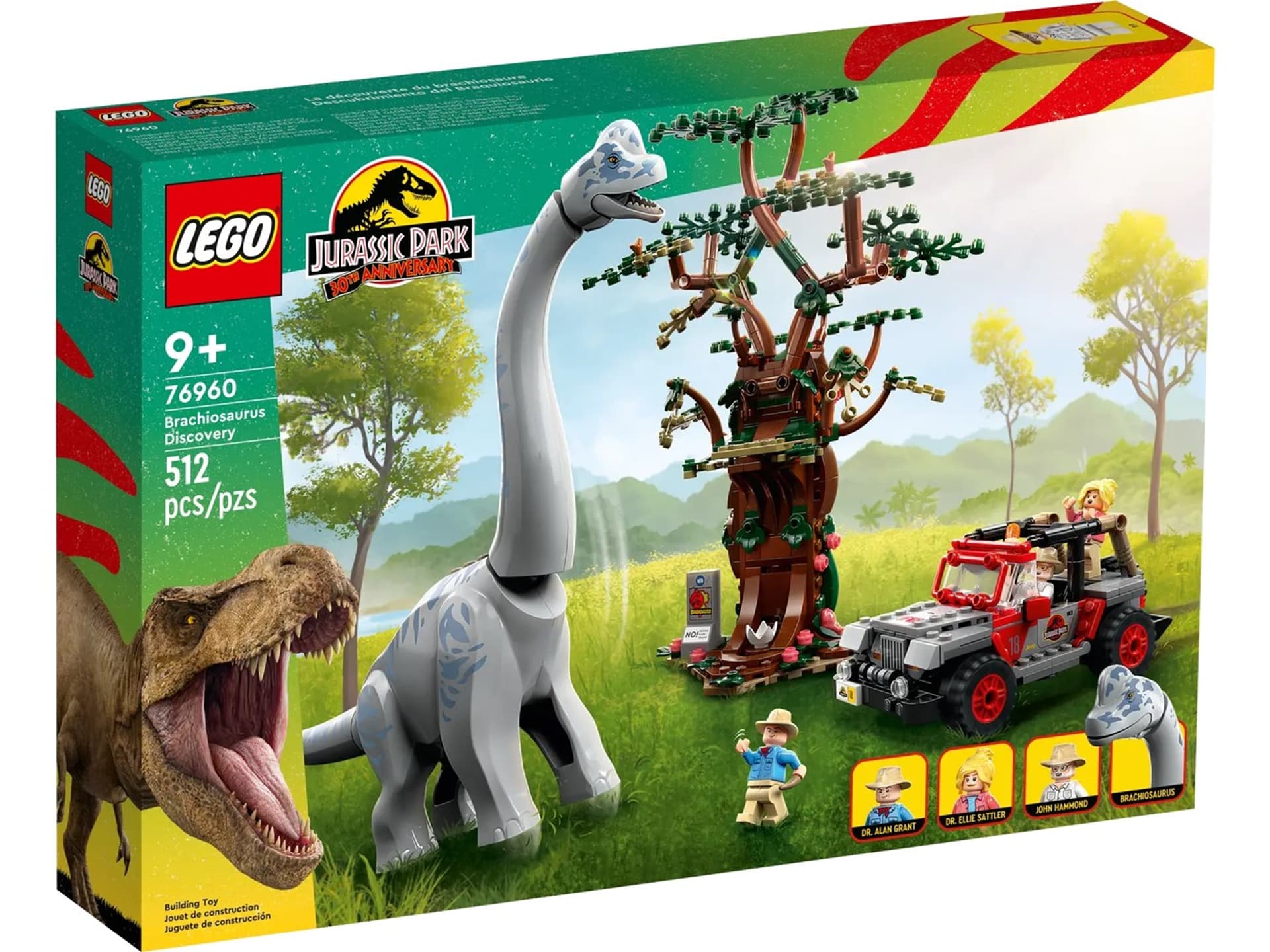 

Lego JURASSIC WORLD 76960 Odkrycie brachiozaura