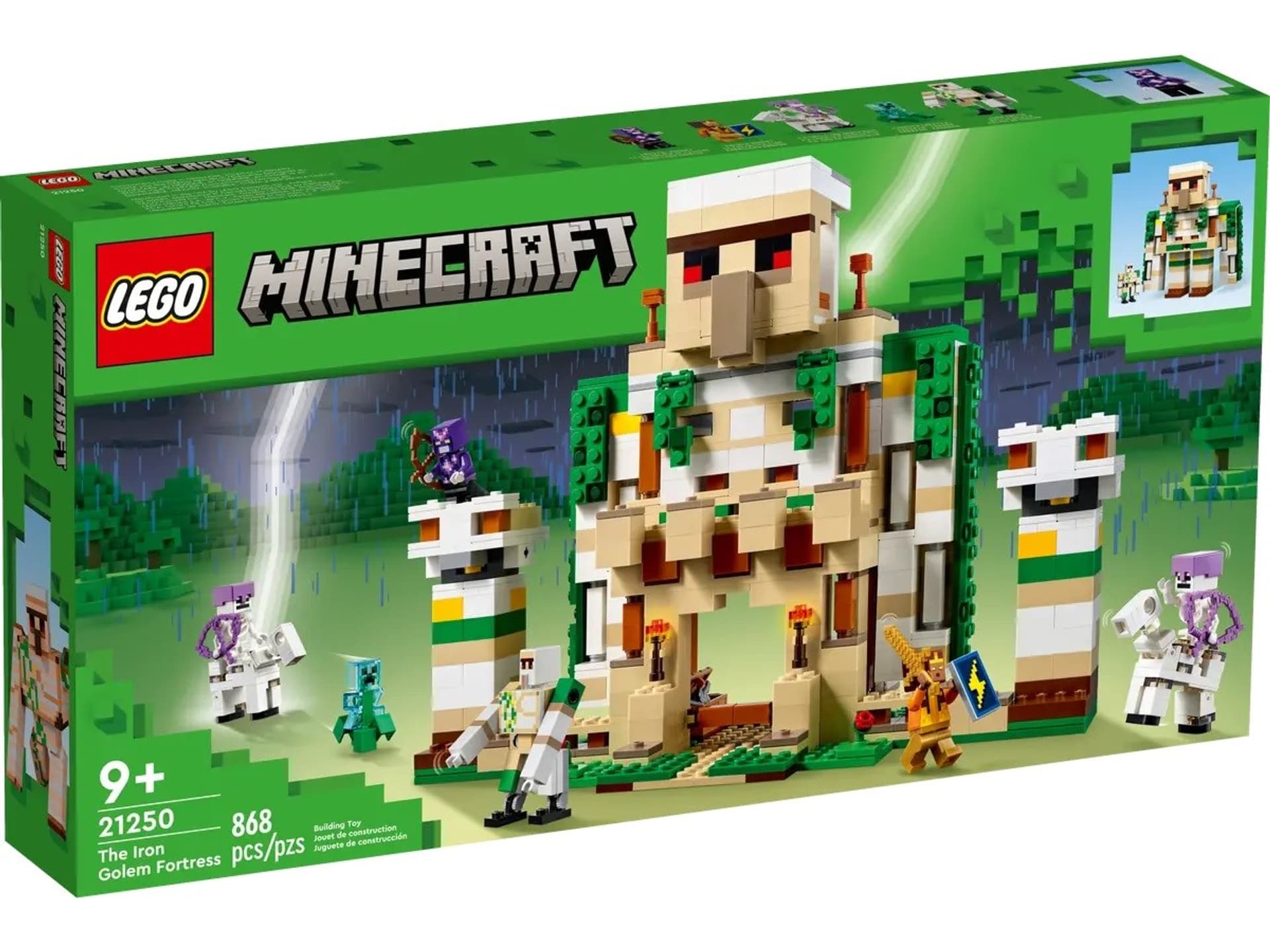 

Lego MINECRAFT 21250 Forteca żelaznego golema