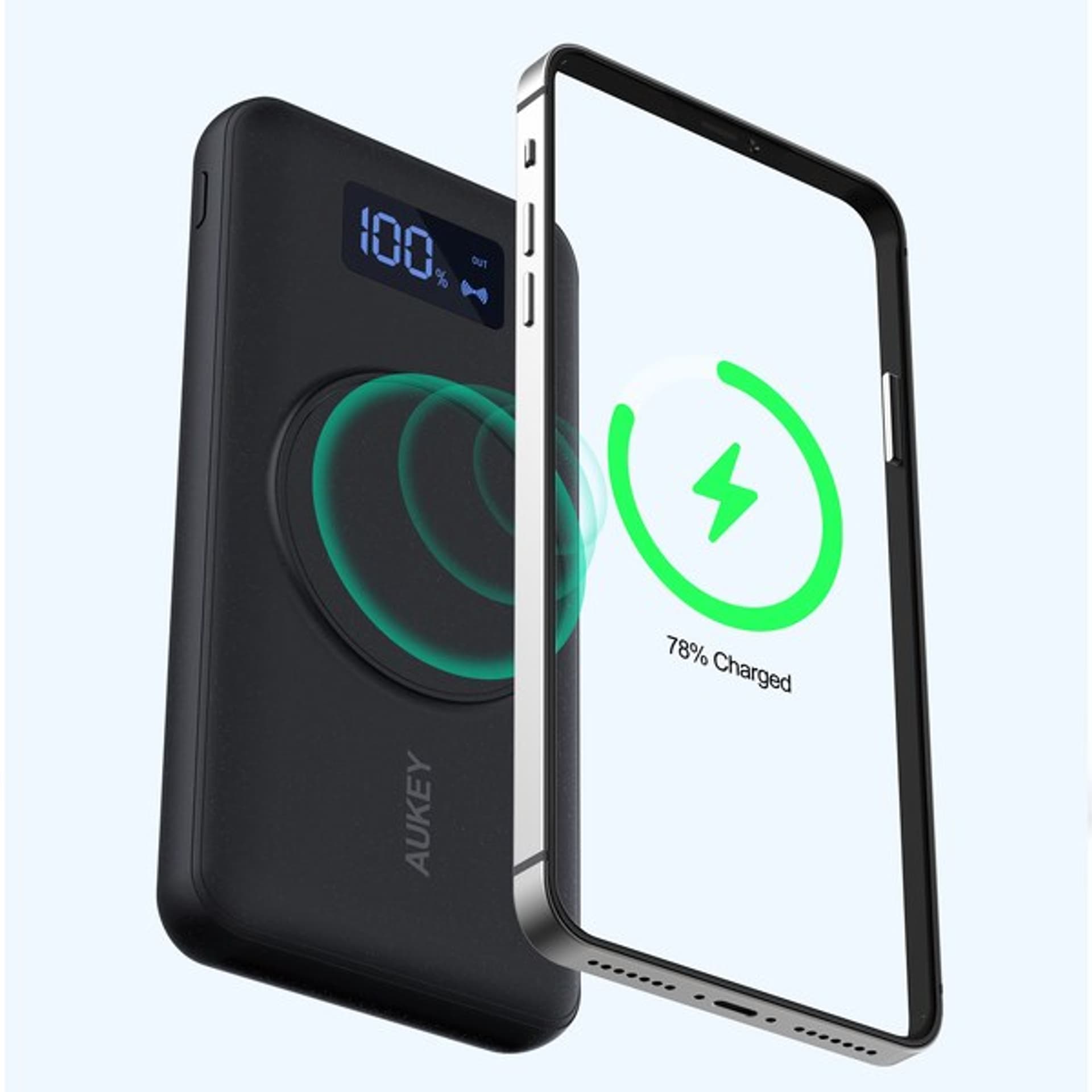 

AUKEY POWER BANK PB-WL02I 10000MAH 22.5W MAGSAFE