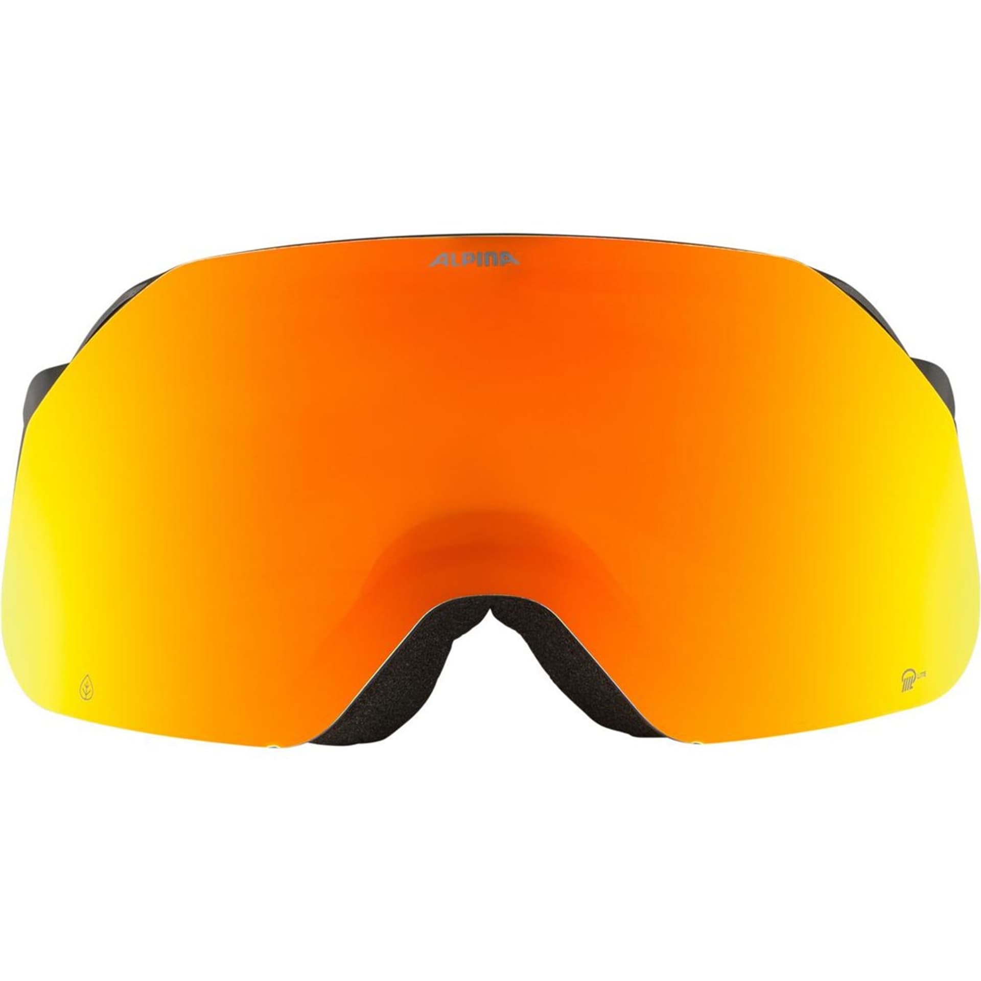

Gogle ALPINA BLACKCOMB Q-LITEblack-yellow matt Q-LITE orange S2