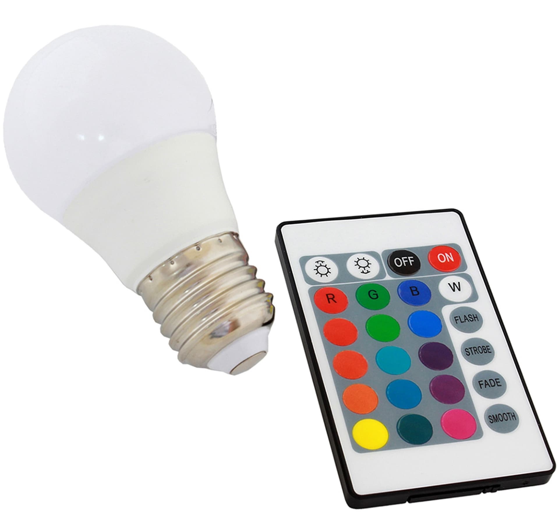 

ZD7C Żarówka led rgb pilot e27 3w