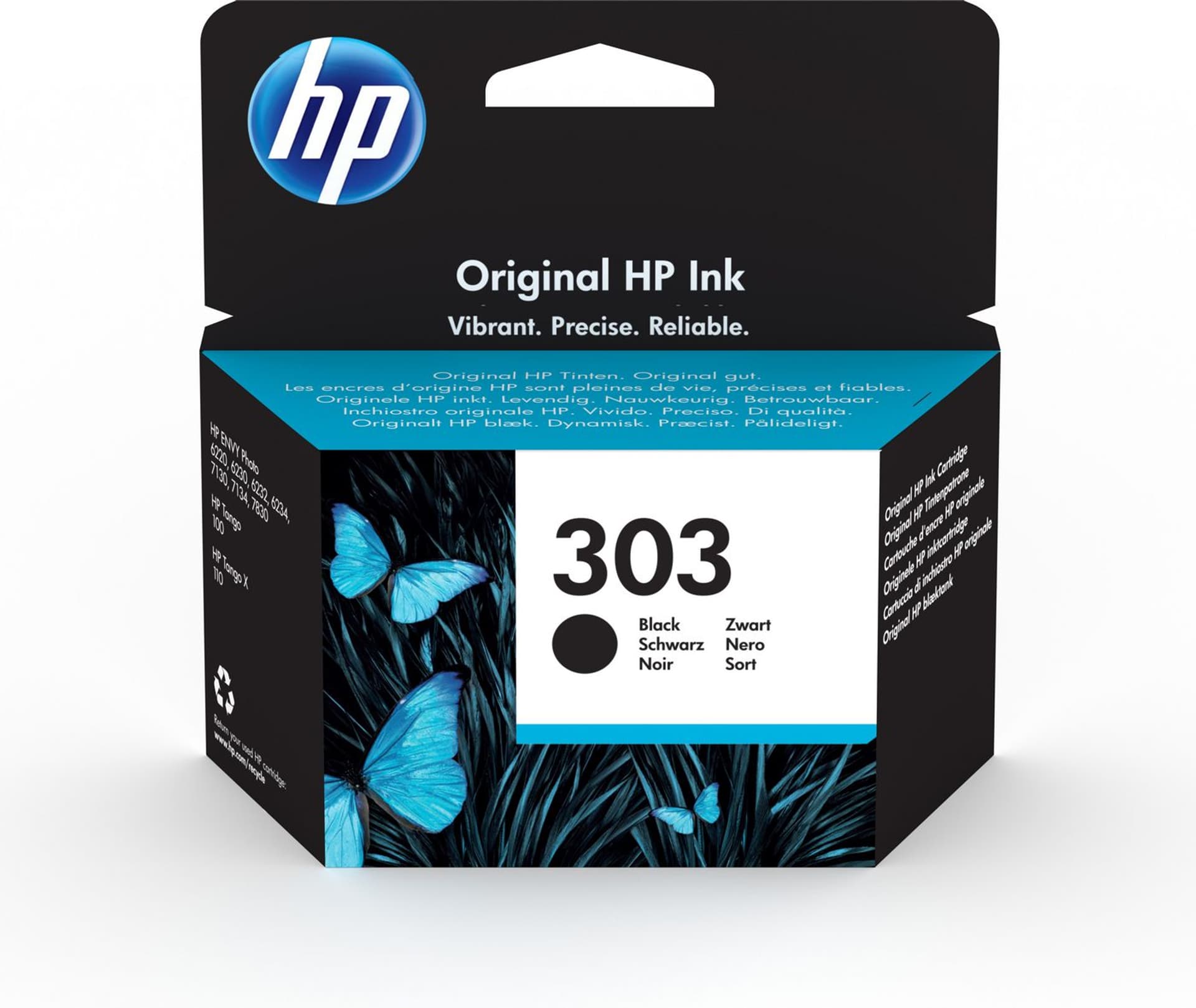

HP 303 Black Original Ink