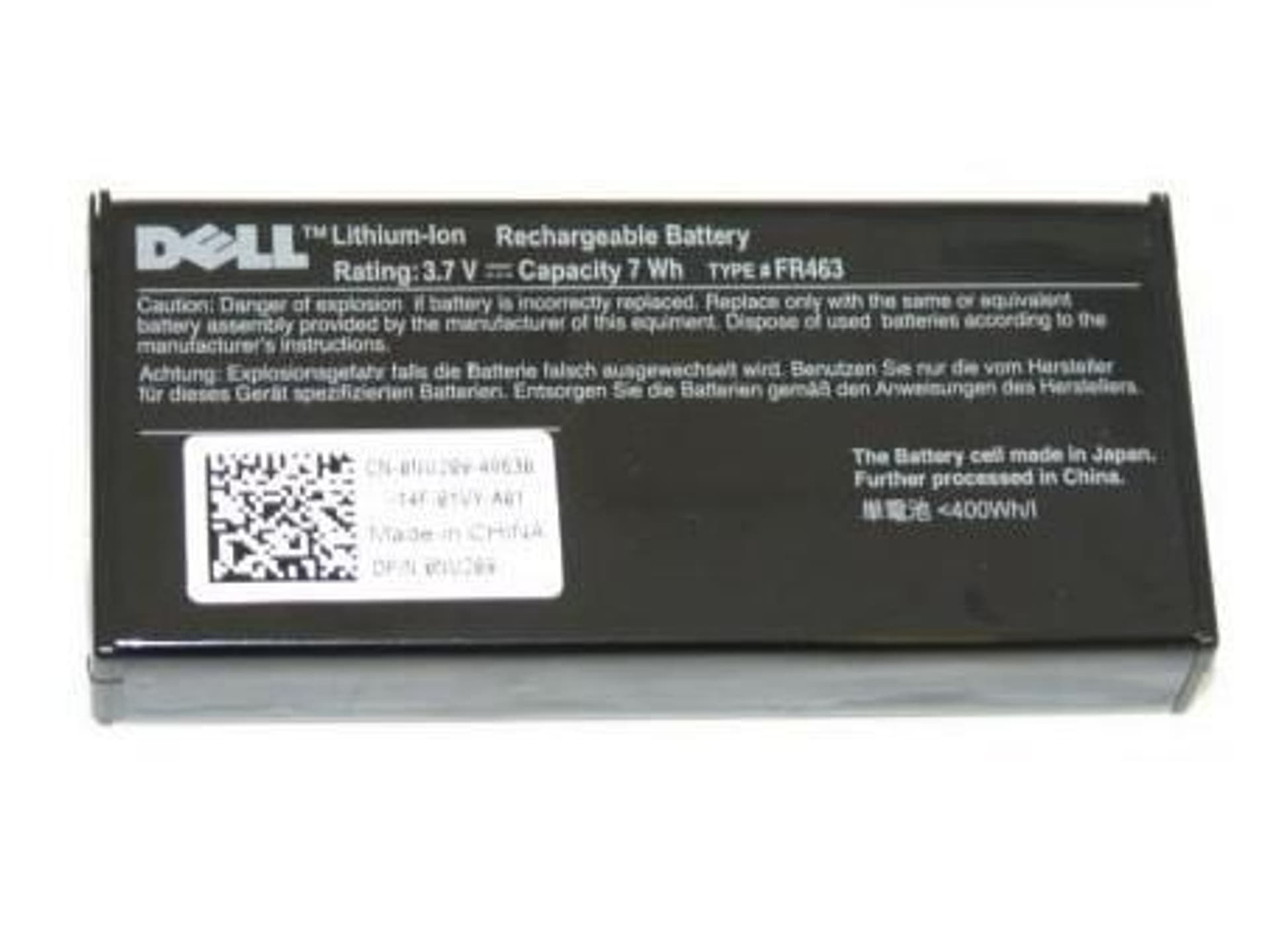 

Dell Battery Primary 3.7V 7Wh