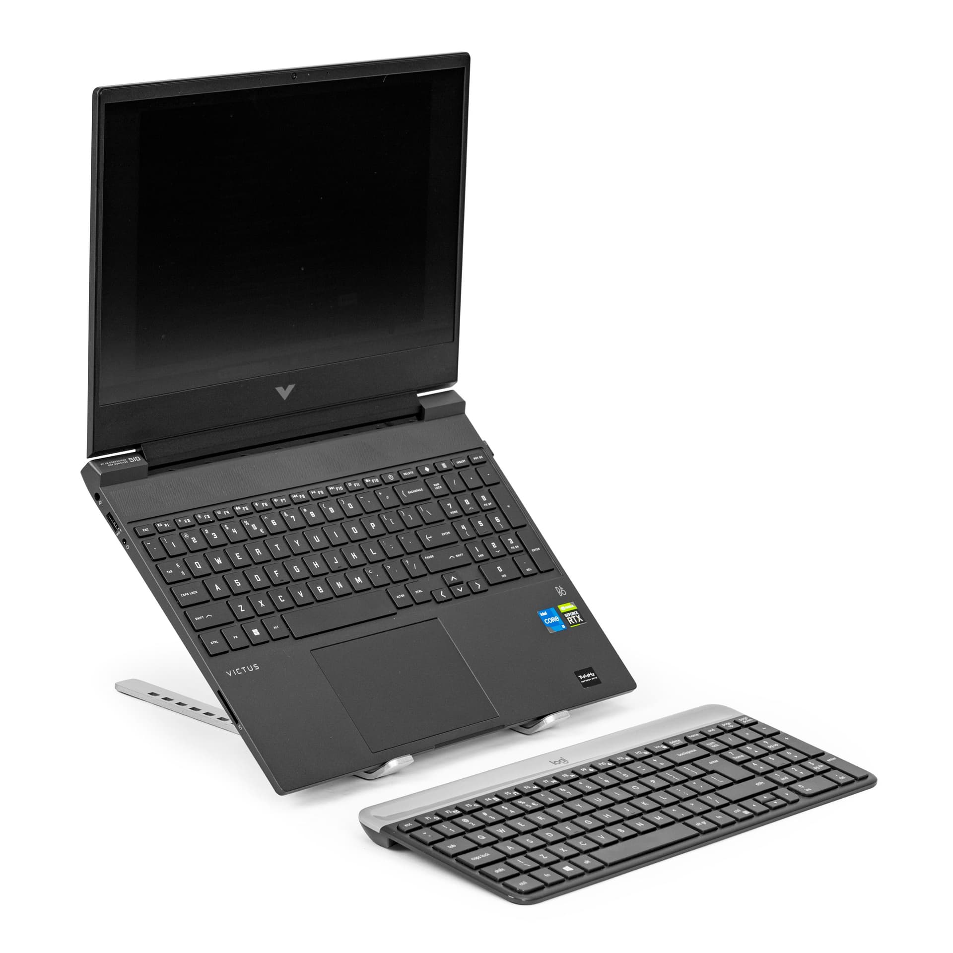 

Podstawka stojak pod laptop aluminiowa składana z 9 stopniową regulacją