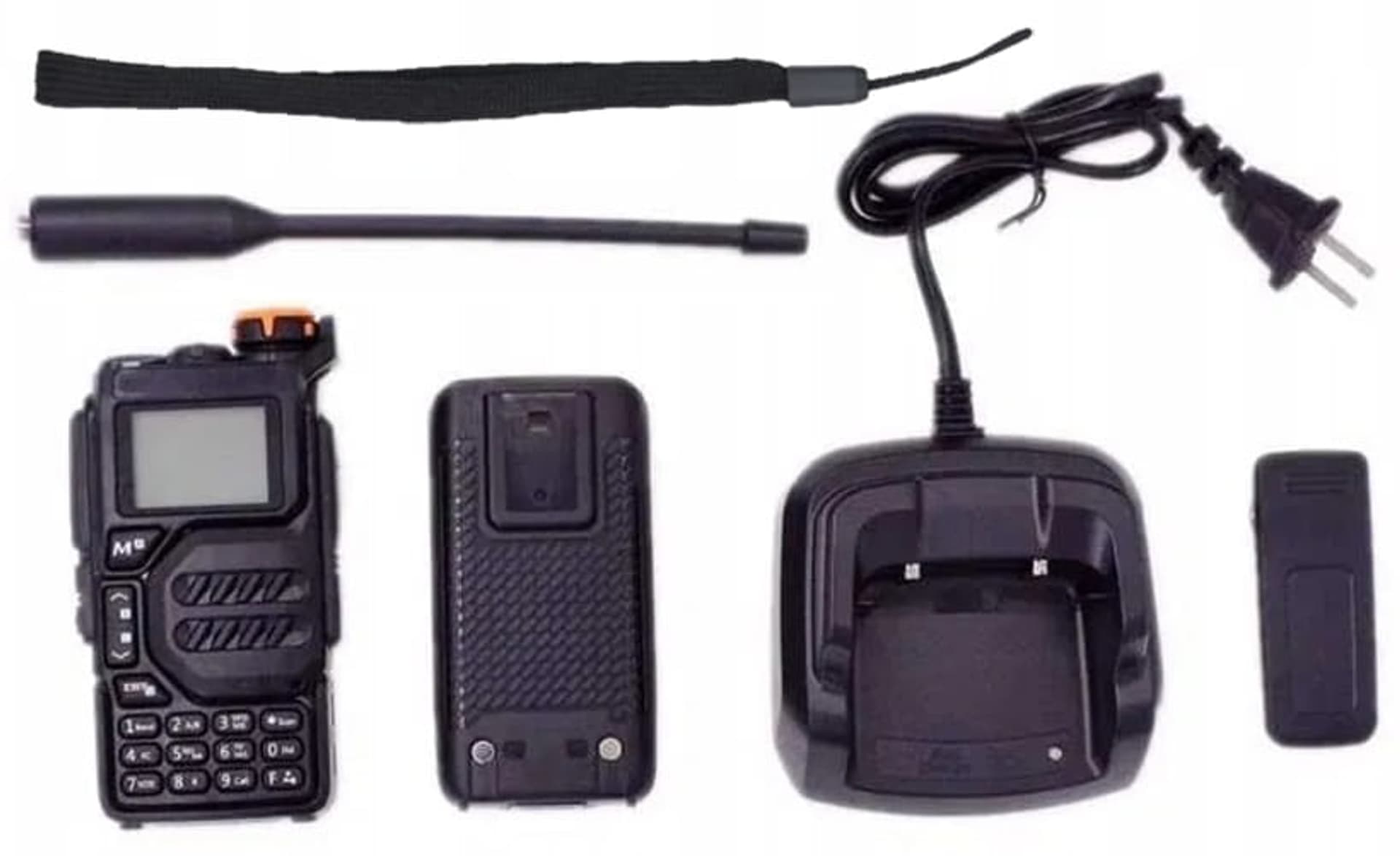 Quansheng UV-K5 5W VHF/UHF airband 50-600MHz FM USB-C