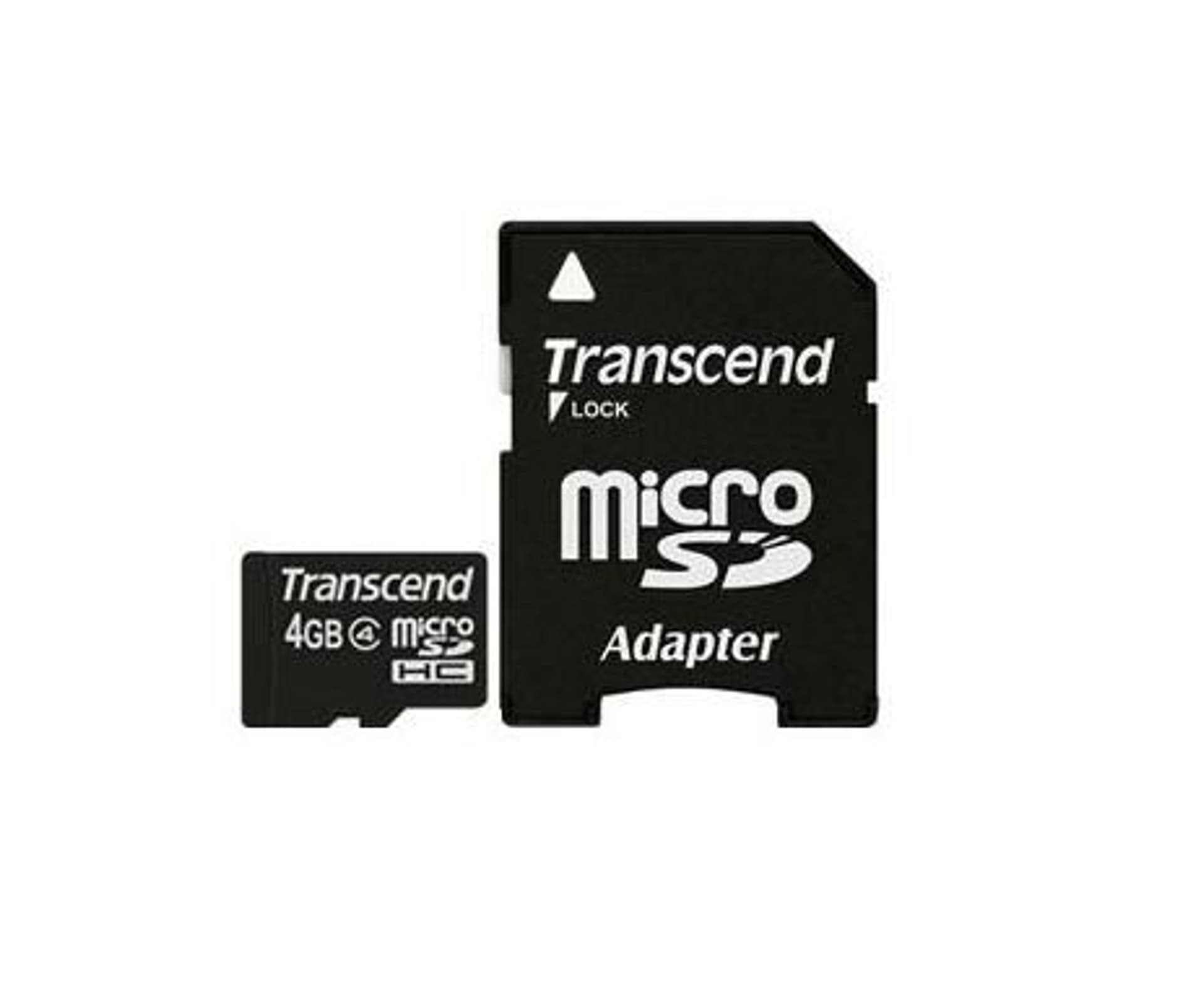 

Transcend MicroSD Card SDHC 4GB+Adapter