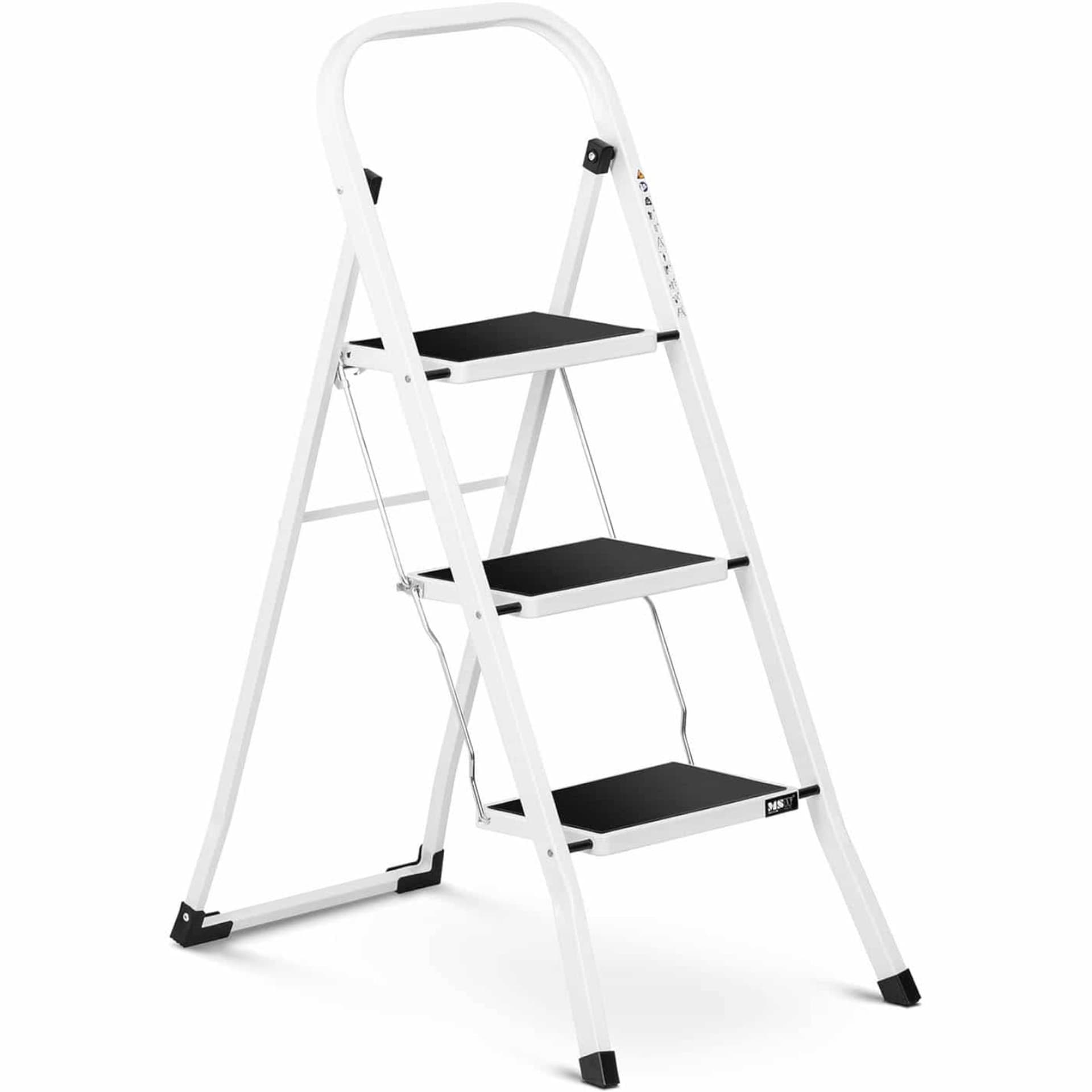 

Drabina drabinka składana 3 stopnie antypoślizgowe wys. 70cm do 150kg