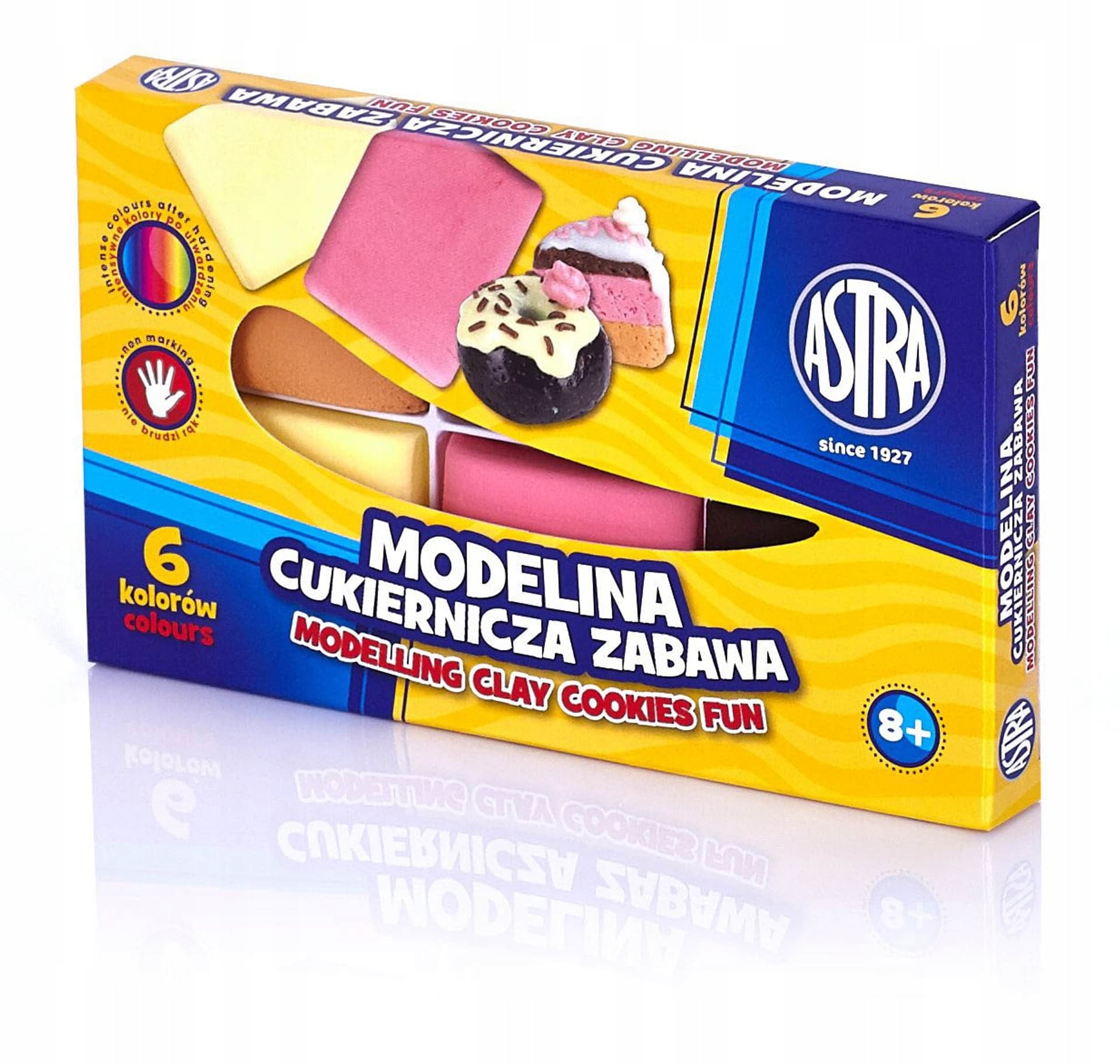 

Modelina CUKIERNICZA ZABAWA 6 kolorów 304114001 ASTRA