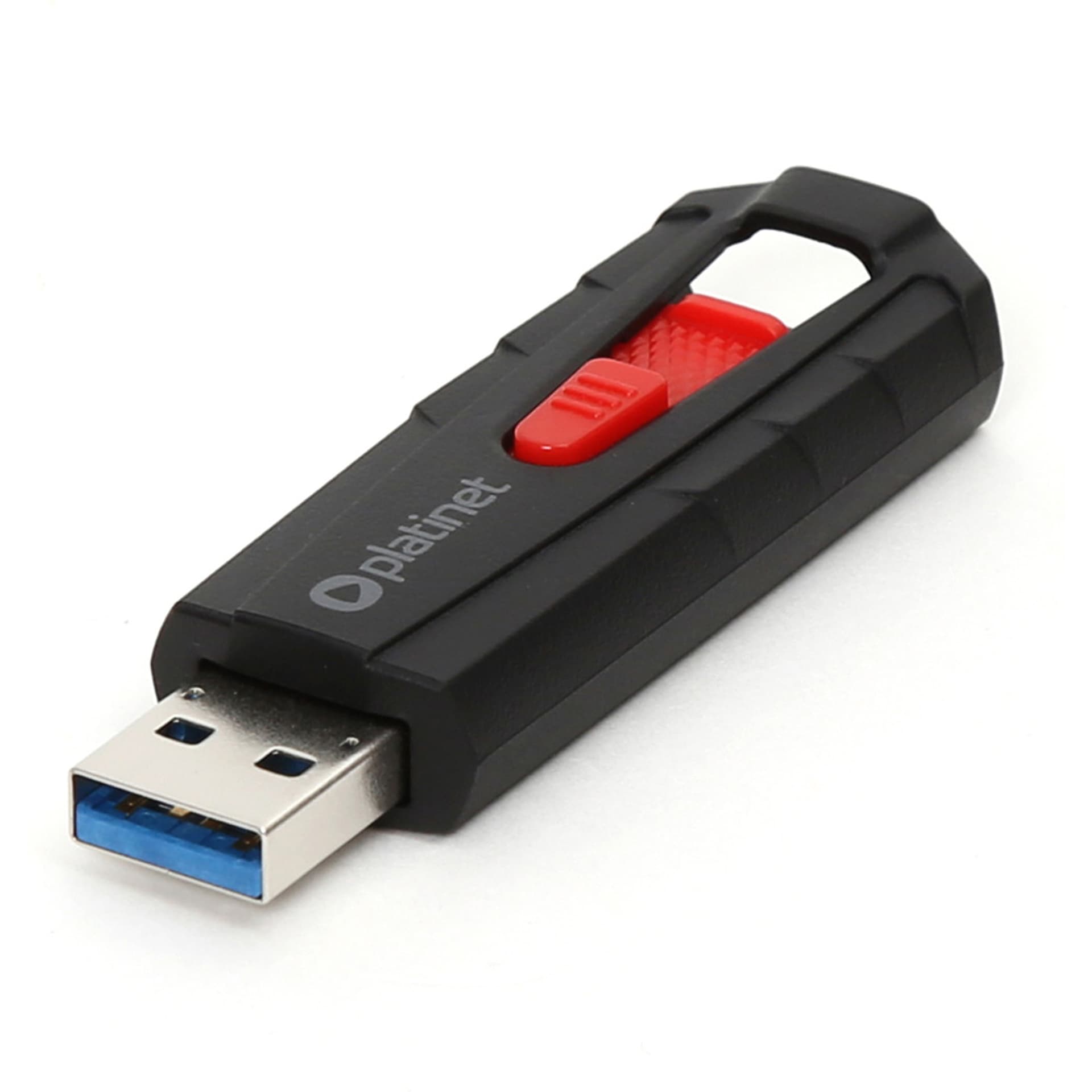 

PLATINET PORTABLE SSD WITH USB PLUG 3.2 R/W UP TO 1053/890 MB/s 250GB BLACK [45868]