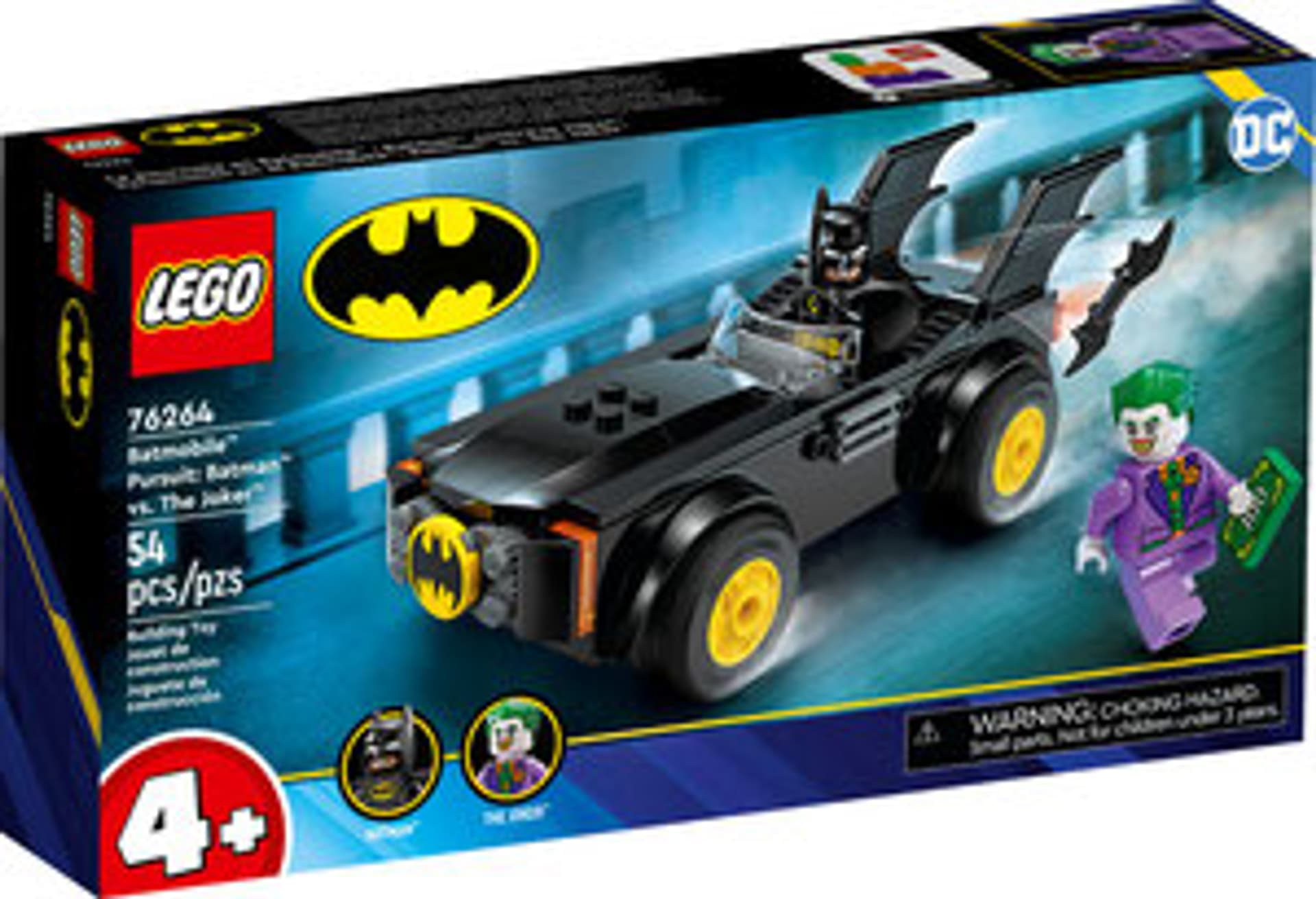 

Lego DC 76264 Batmobil Pogoń: Batman kontra Joker