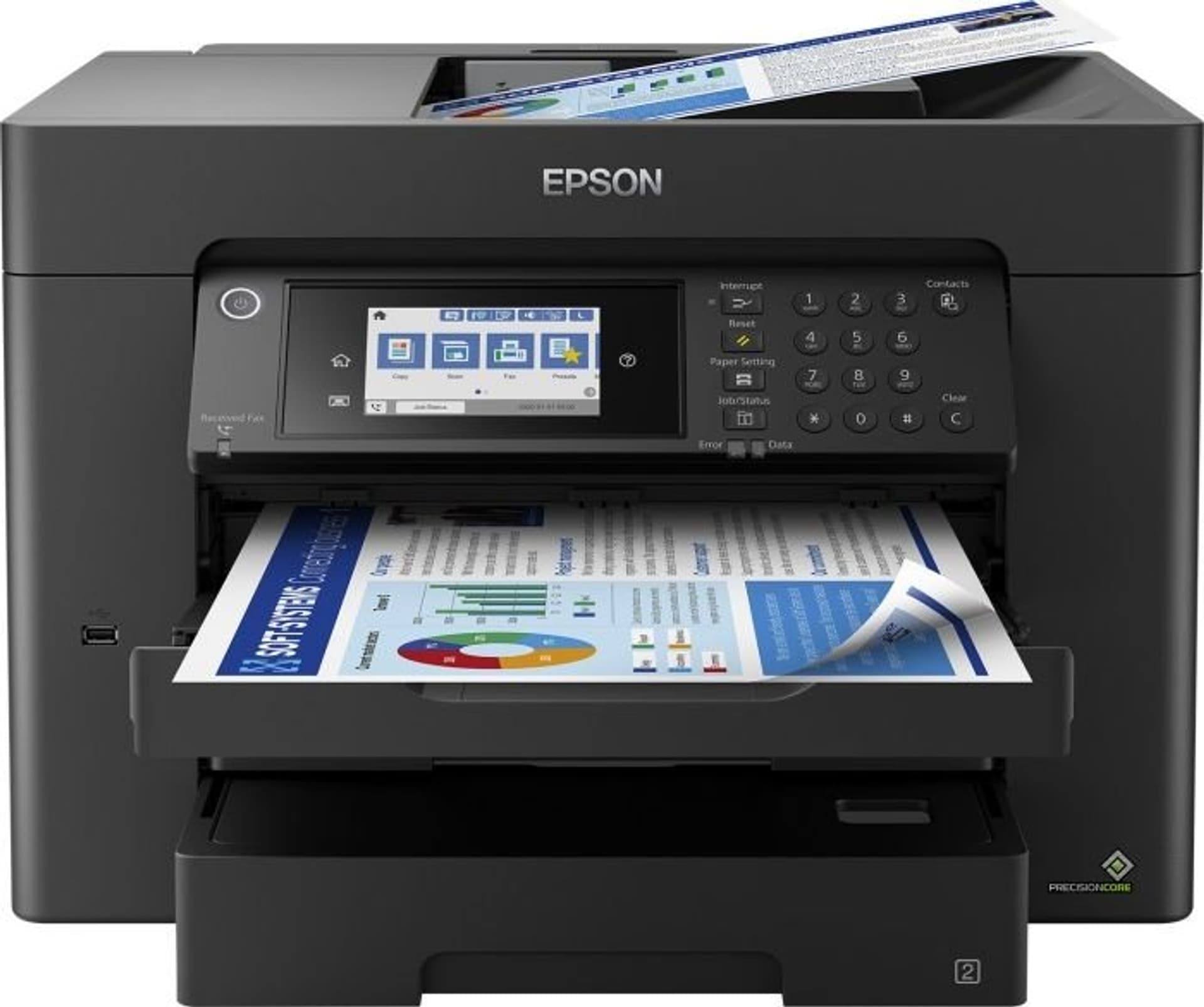 

Urządzenie wielofunkcyjne atramentowe EPSON WorkForce WF-7840DTWF C11CH67402