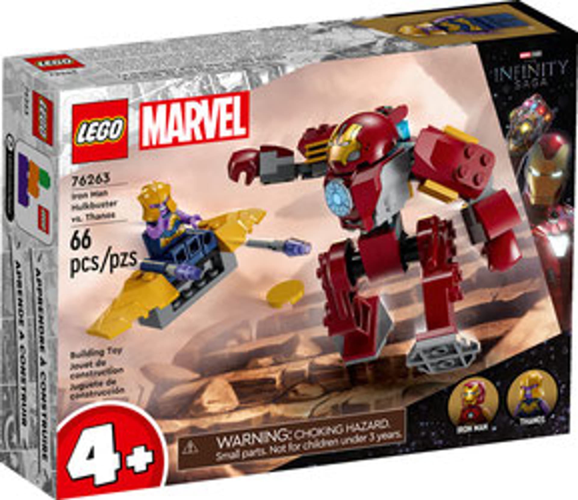 

Lego MARVEL 76263 Hulkbuster Iron Mana vs. Thanos