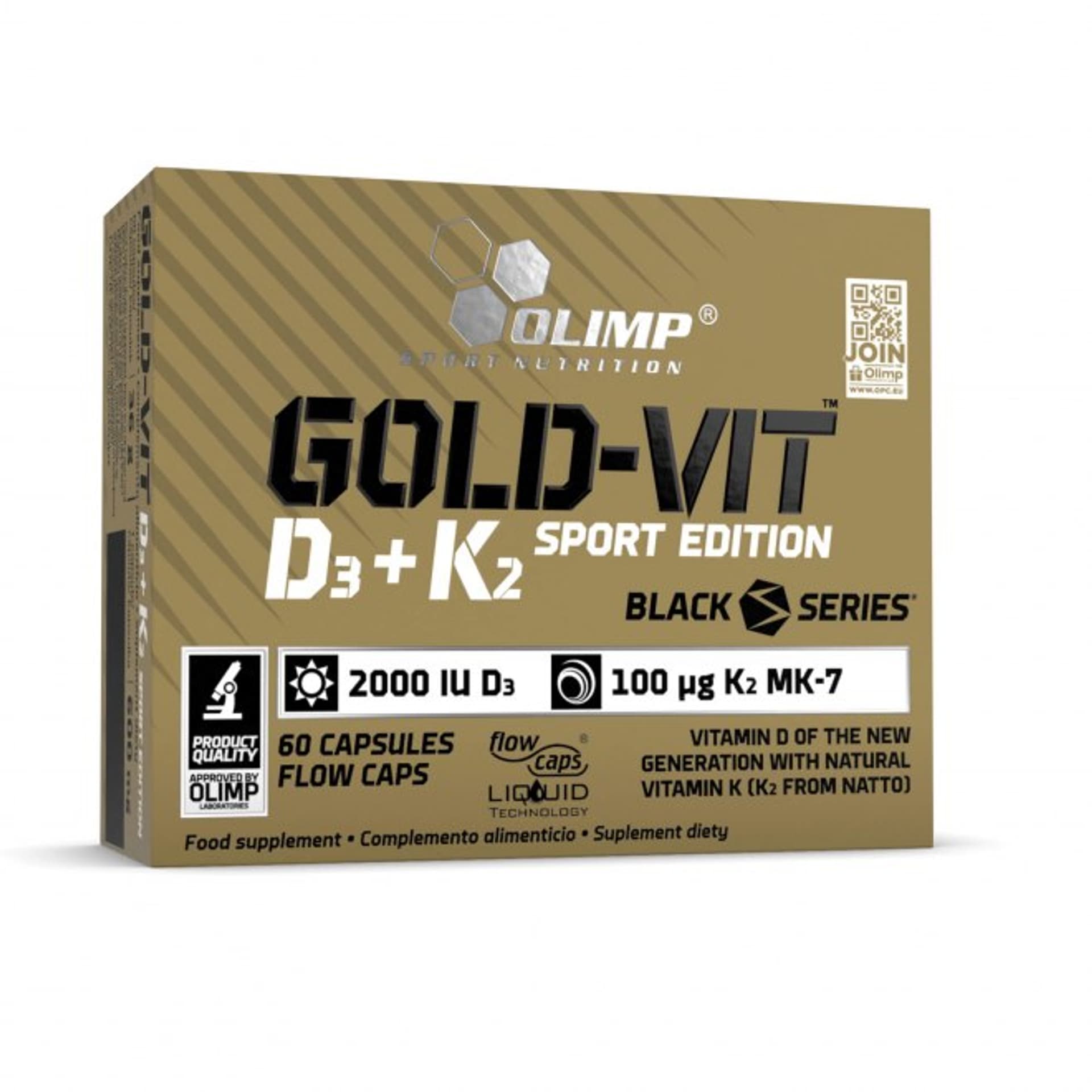 

Olimp Gold vit D3+K2 Sport Edition 60 szt.