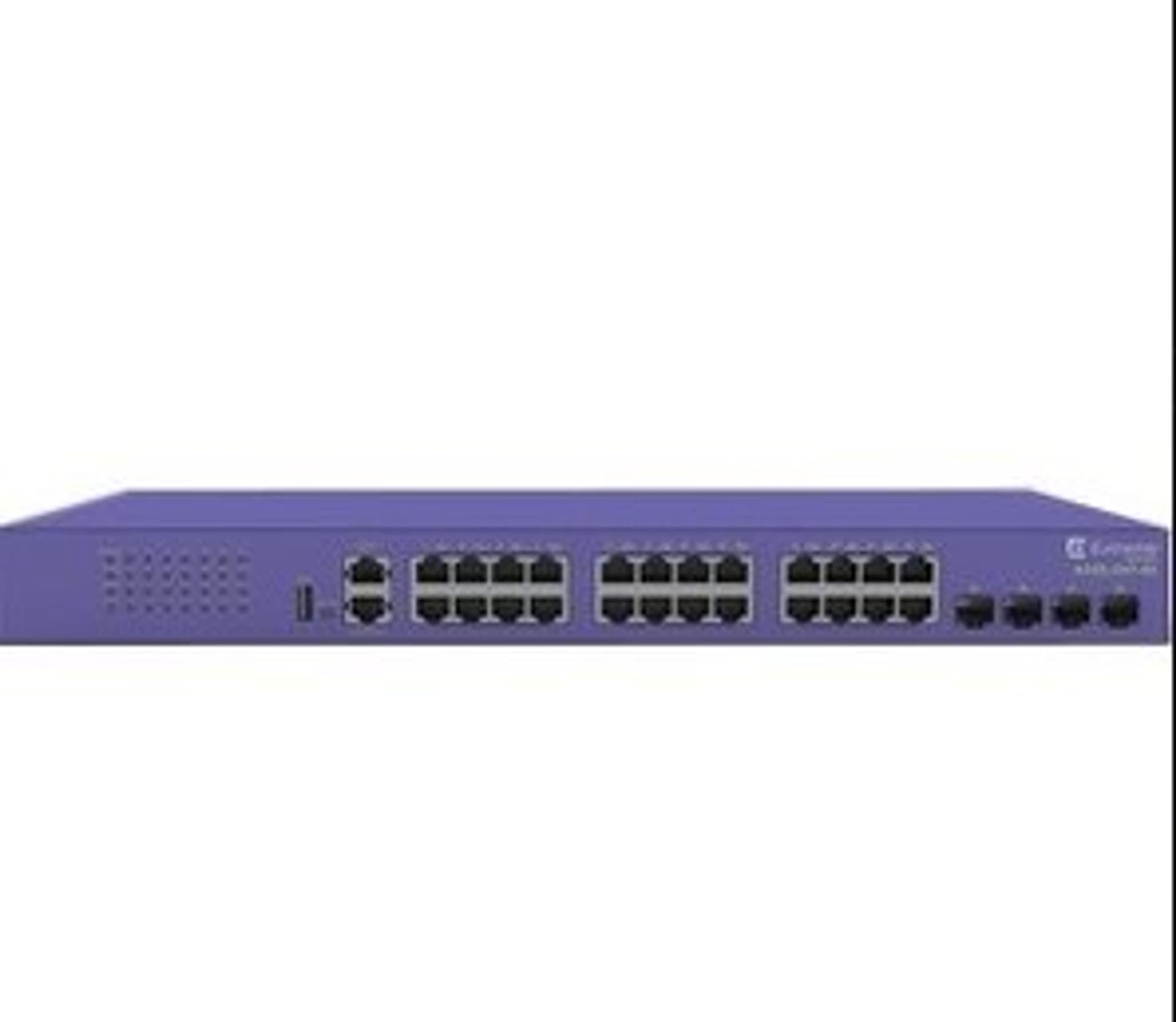 

Extreme Networks X435 W/24 10/100/1000BASE-T/W/ HALF DUPL 4 1/2.5G