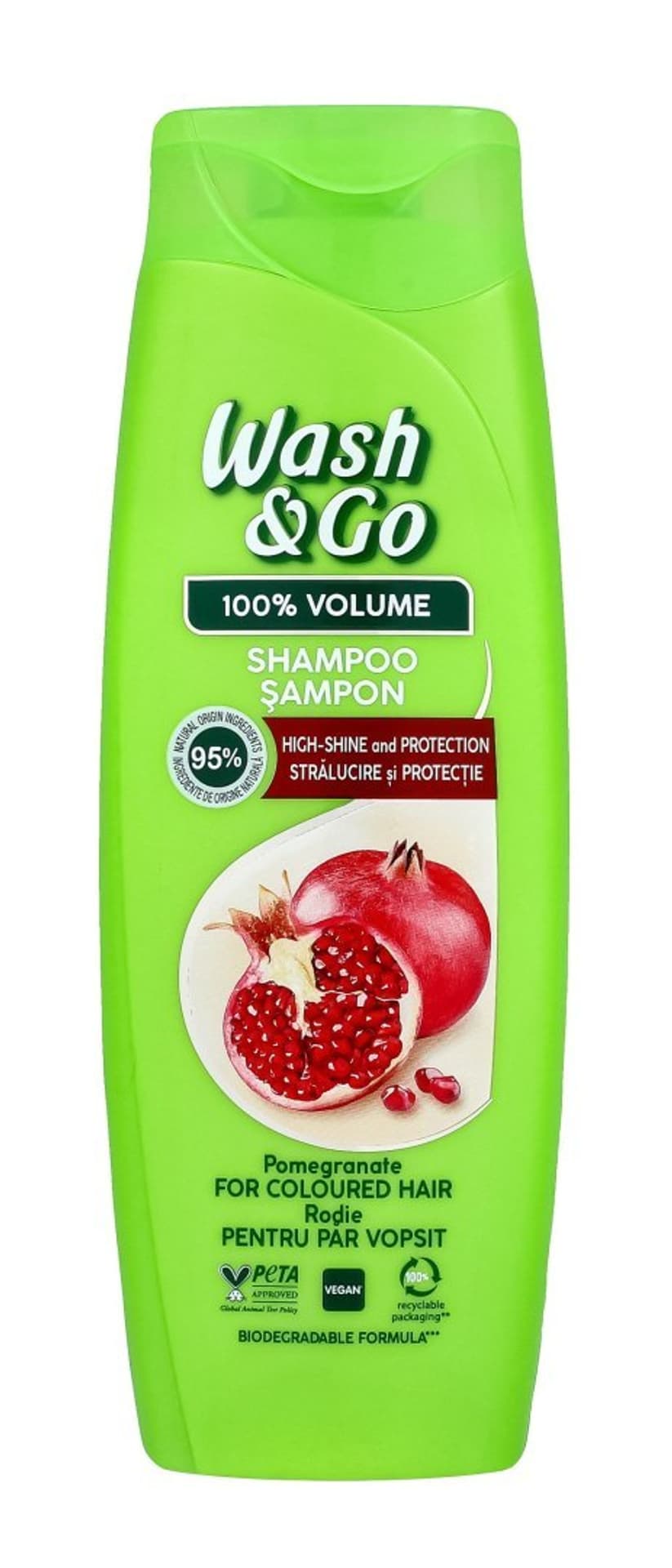 

Wash&Go Pomegranate Szampon do włosów farbowanych 360ml