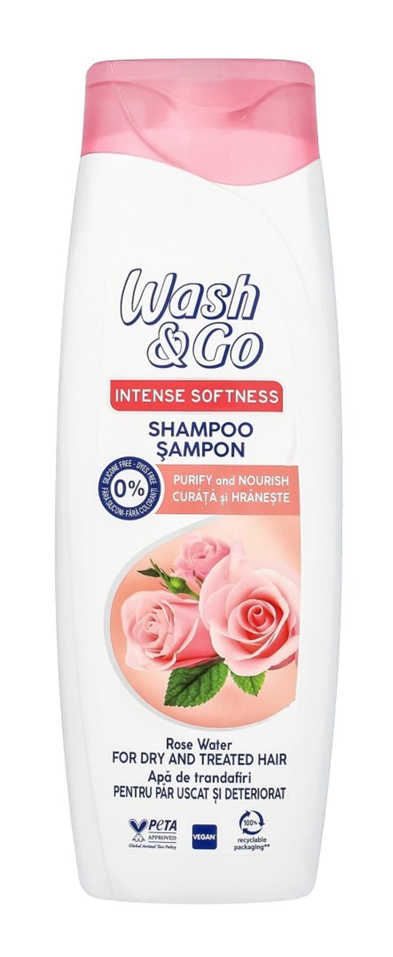 

Wash&Go Rose Water Szampon oczyszczający i odżywczy 360ml