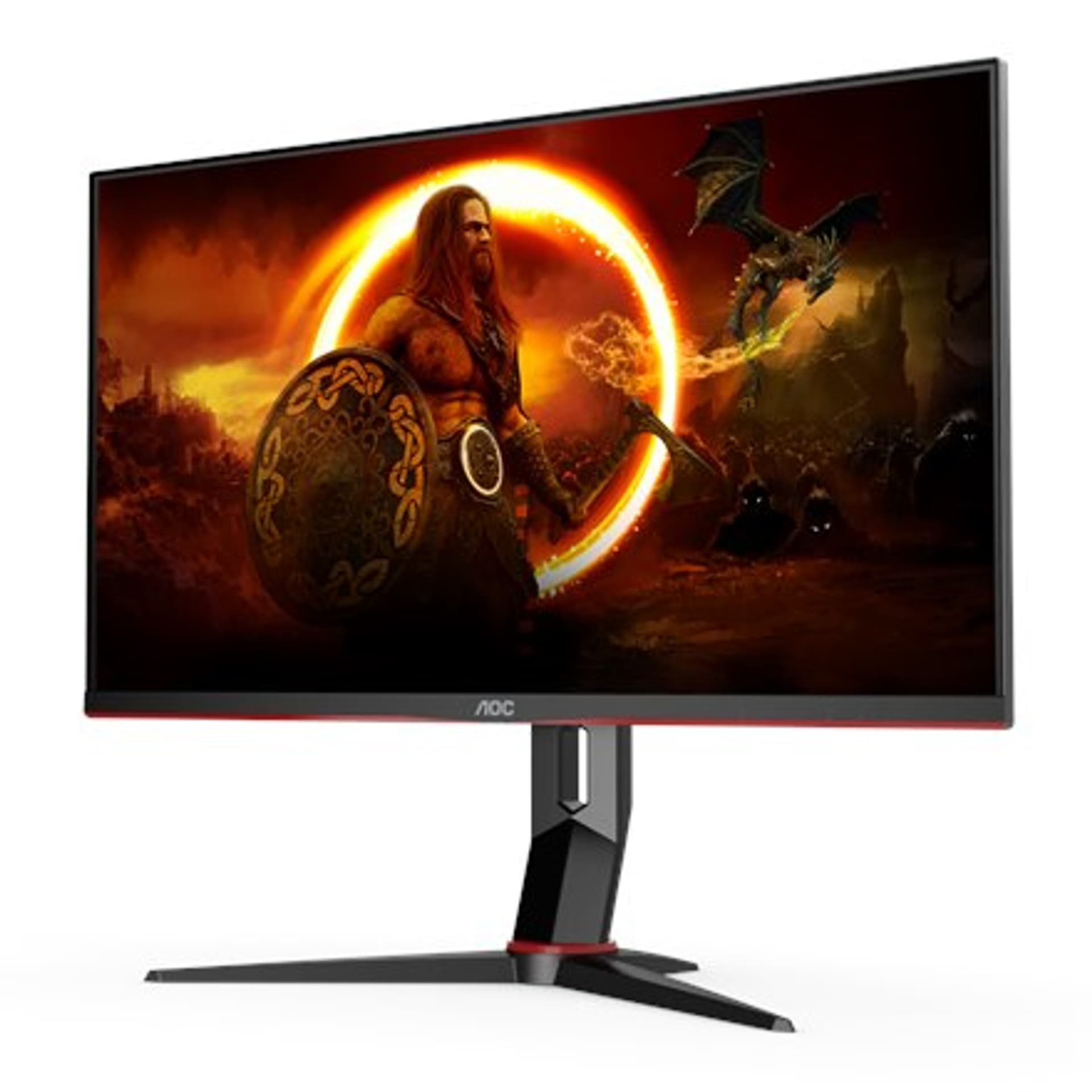 

Monitor AOC U28G2XU2/BK 28", IPS, UHD, 3840 x 2160, 16:9, 1 ms, 370 cd/m², Czarny/Czerwony, Liczba portów HDMI 2, 144 Hz