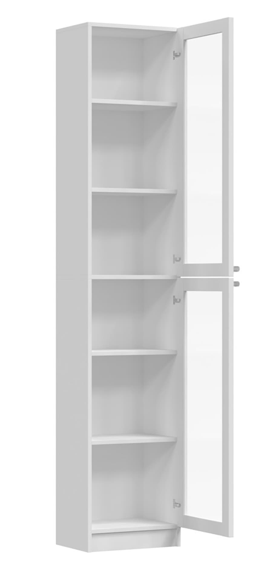 

WITRYNA 40CM PAFOS BIAŁY 2 SZYBY KOMPLET